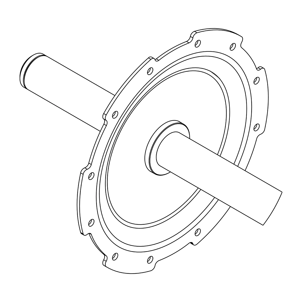 Shaft Wd-Hb Rl-Idlr Y-F