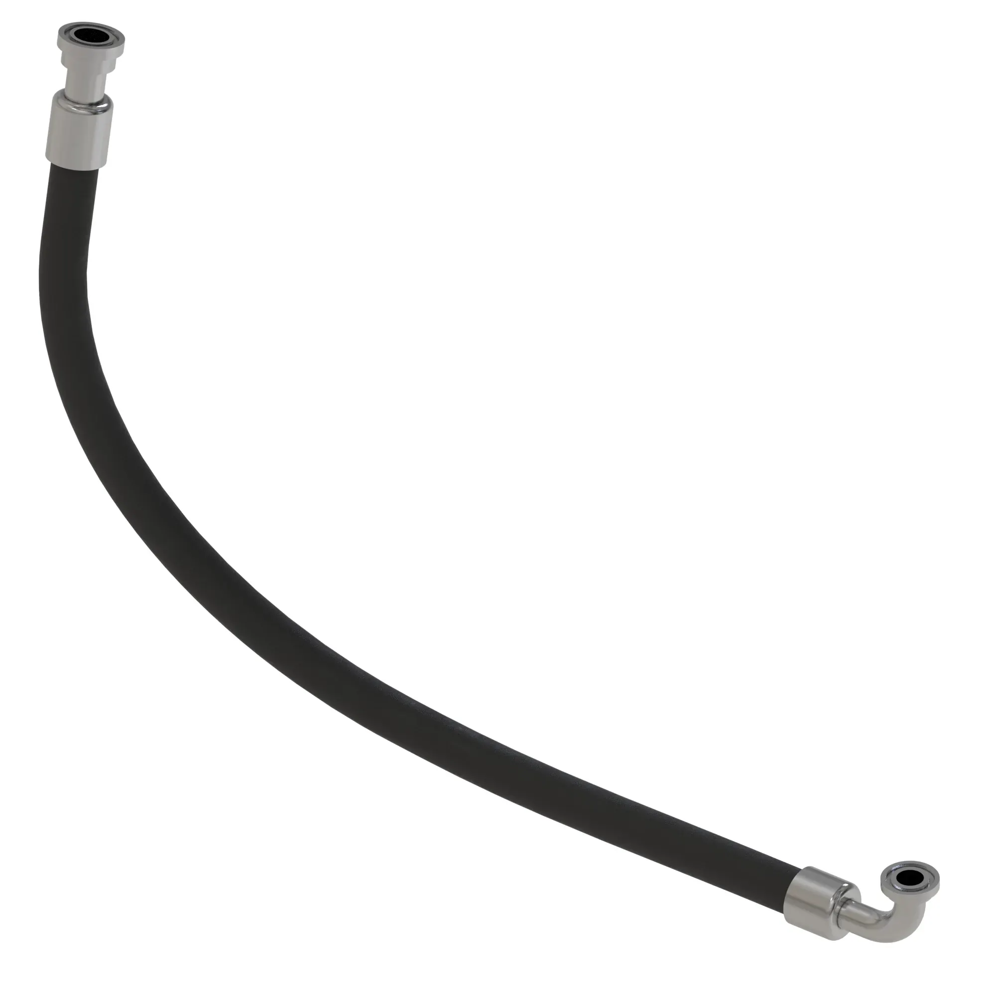 John Deere Base Cutter Motor to Hydraulic Pump Hydraulic Hose - AXT20913