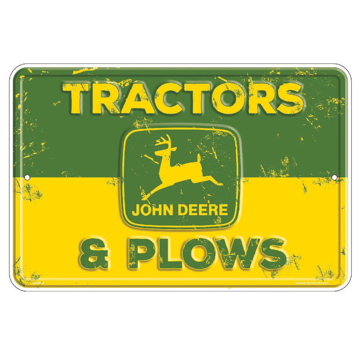 Metal Sign - Tractors & Plows