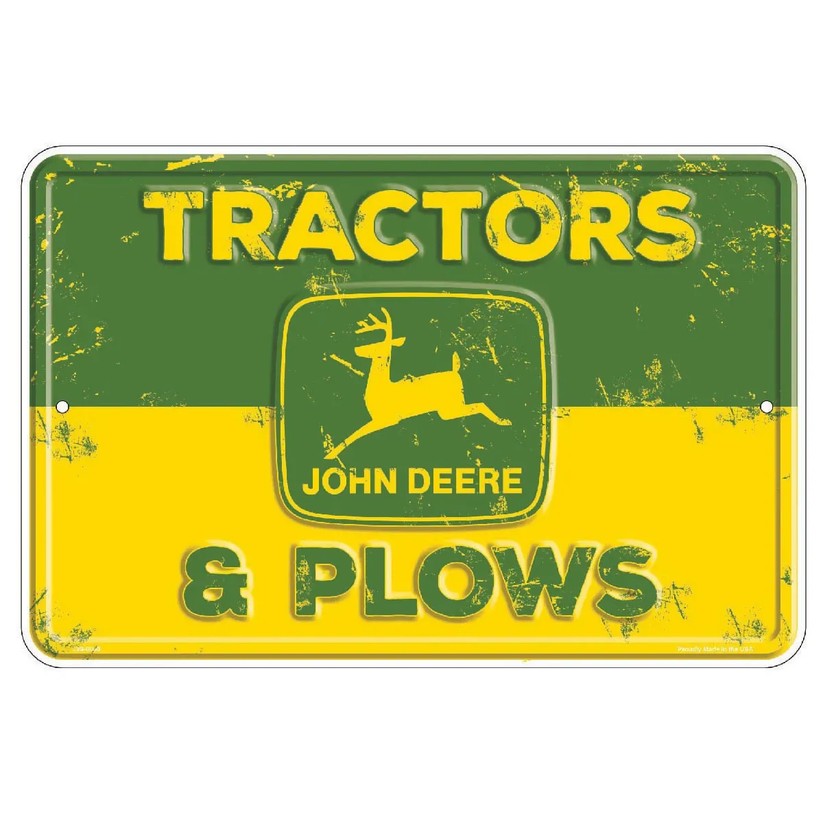 Metal Sign - Tractors & Plows