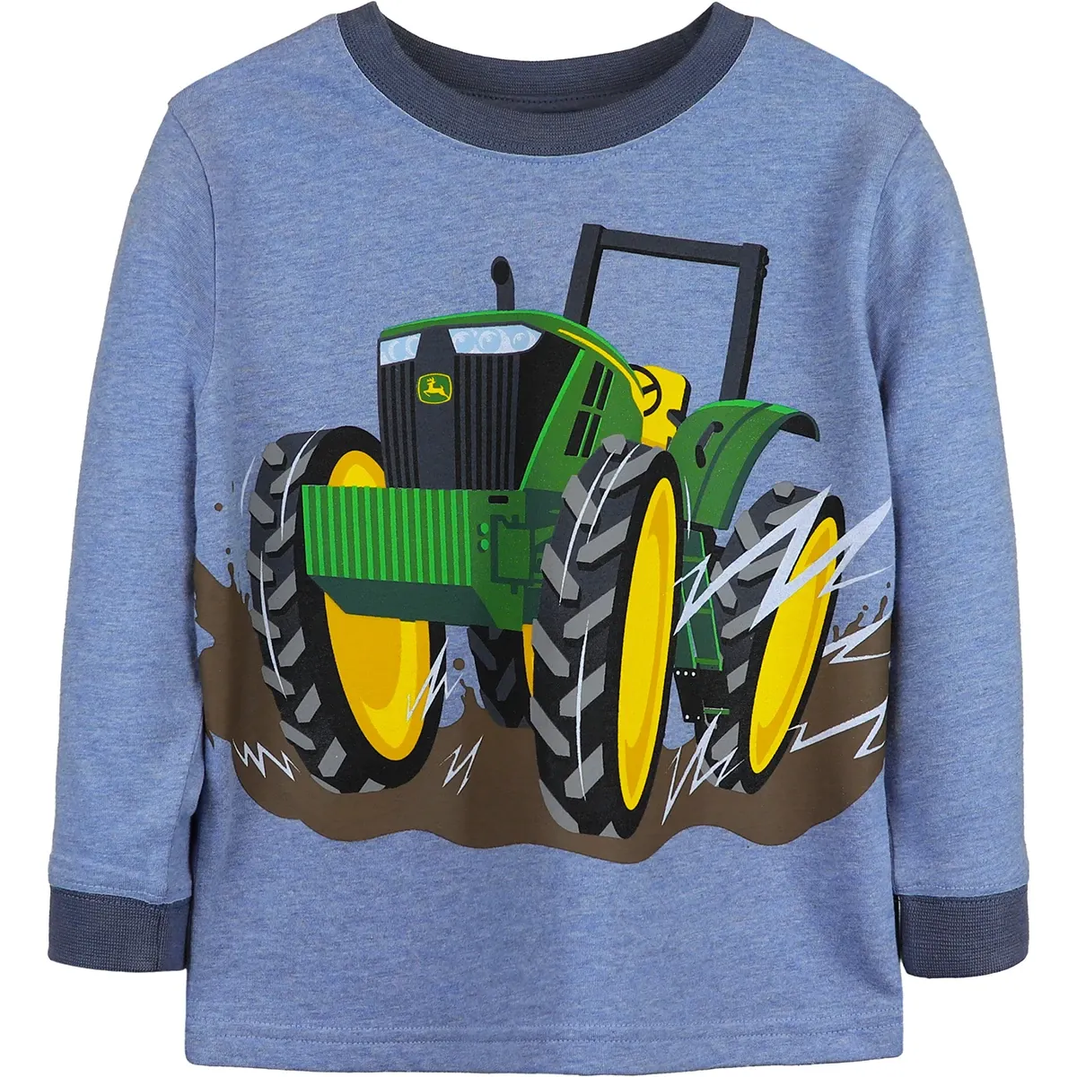 Toddler Rugged Tractor Long Sleeve T-Shirt