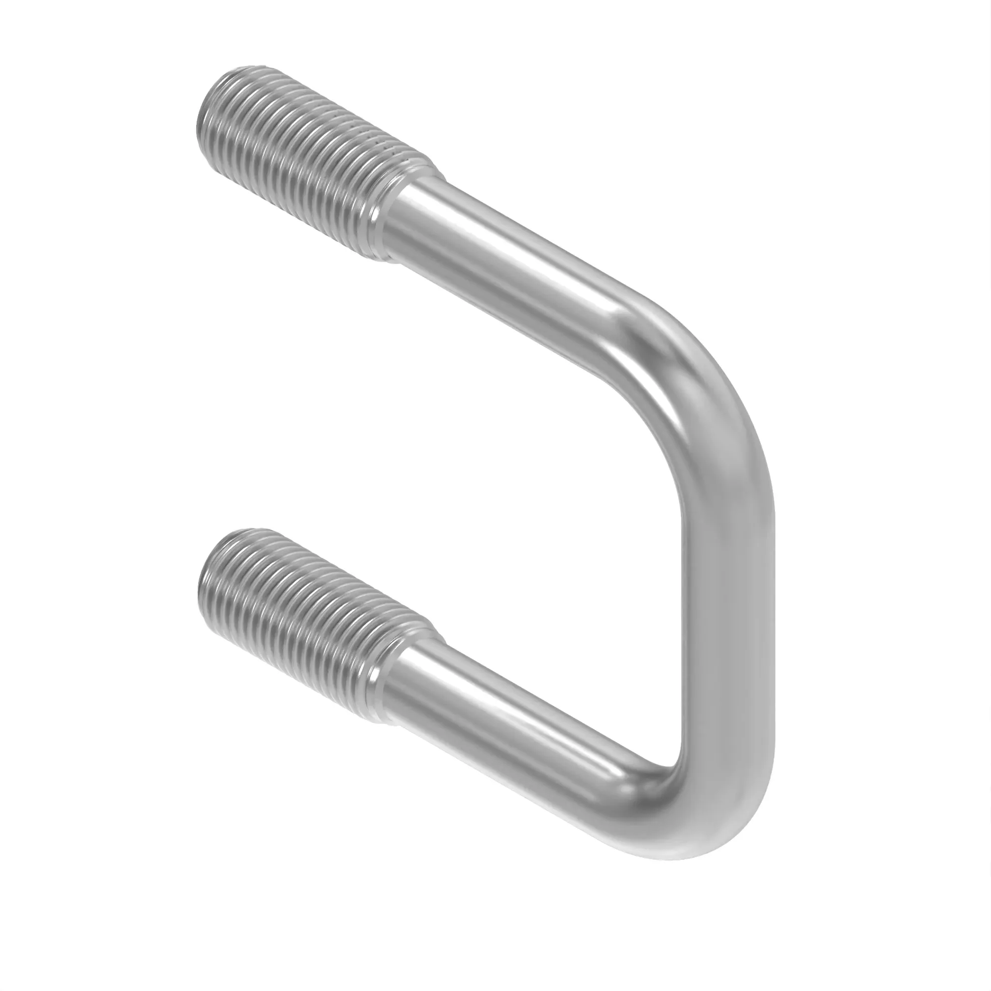 U-BOLT, M12 X 75, 2" SQ TUBE, ZN