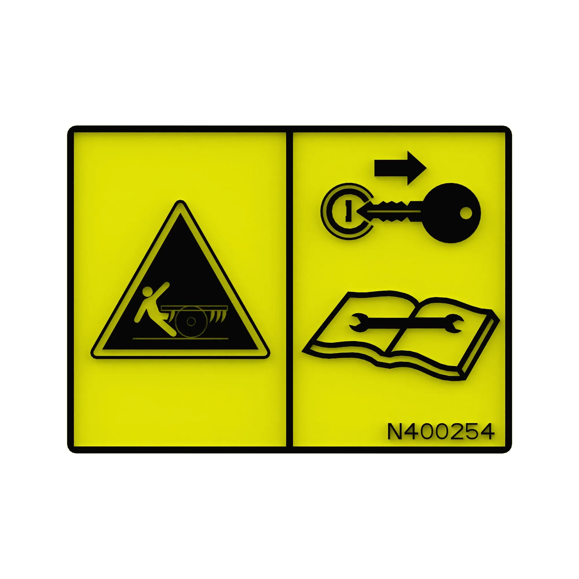 John Deere Safety Sign - N400254