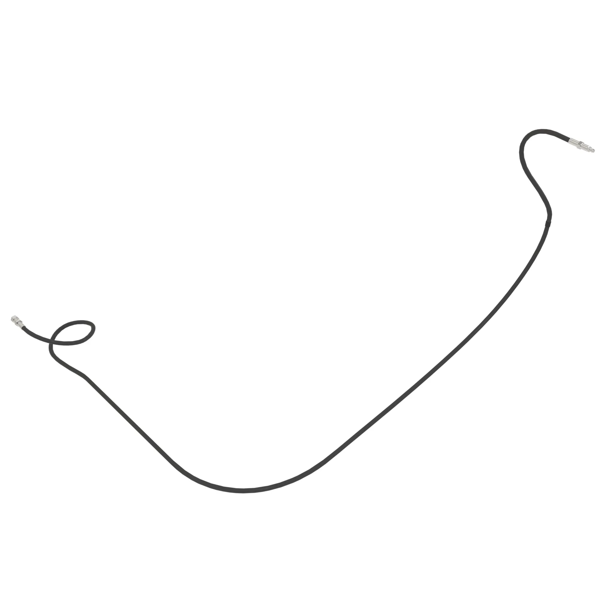 John Deere Left Side C Frame Grease Hose - AT499859