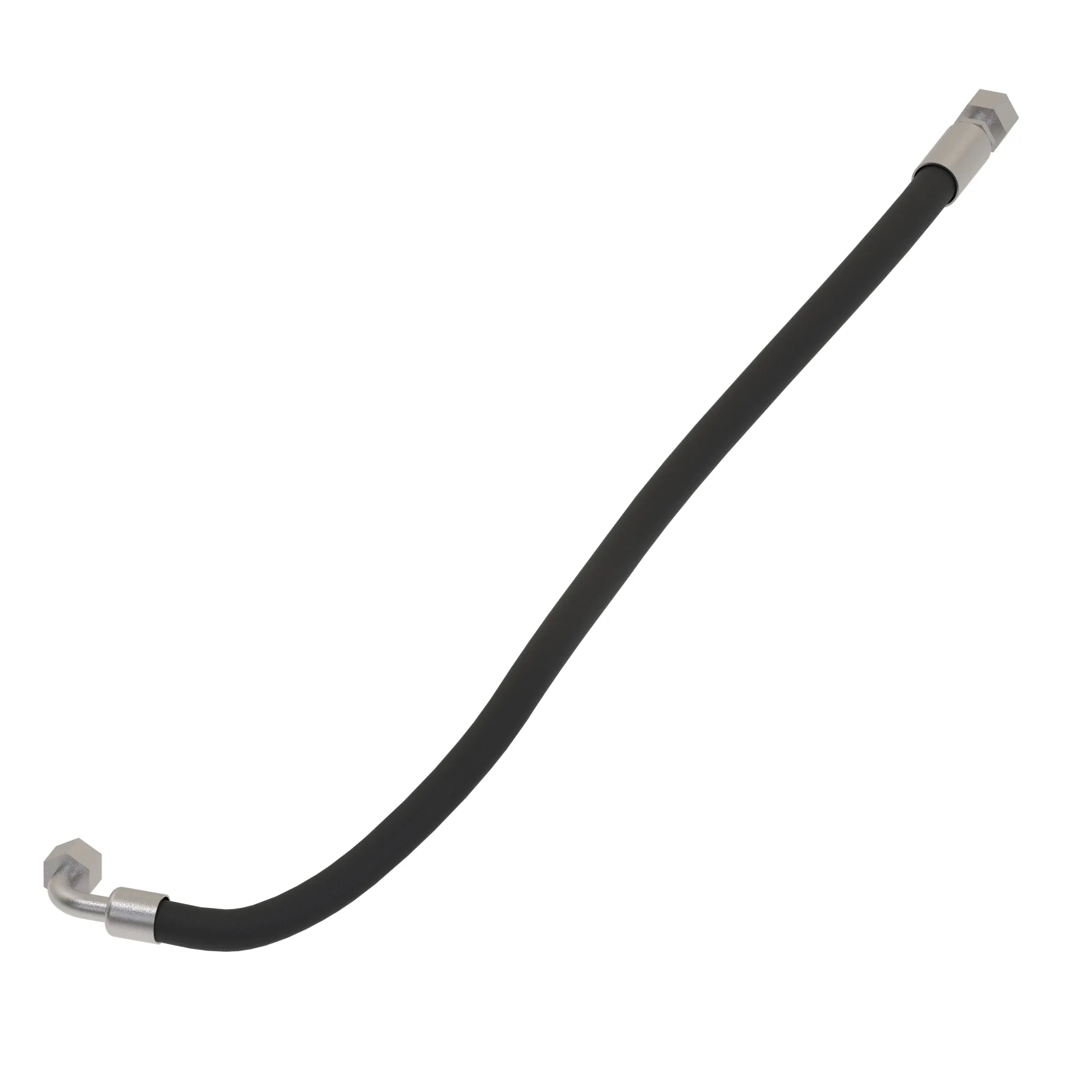 John Deere Hydraulic Reservoir to Fan Drive Motor Hose - AT419997