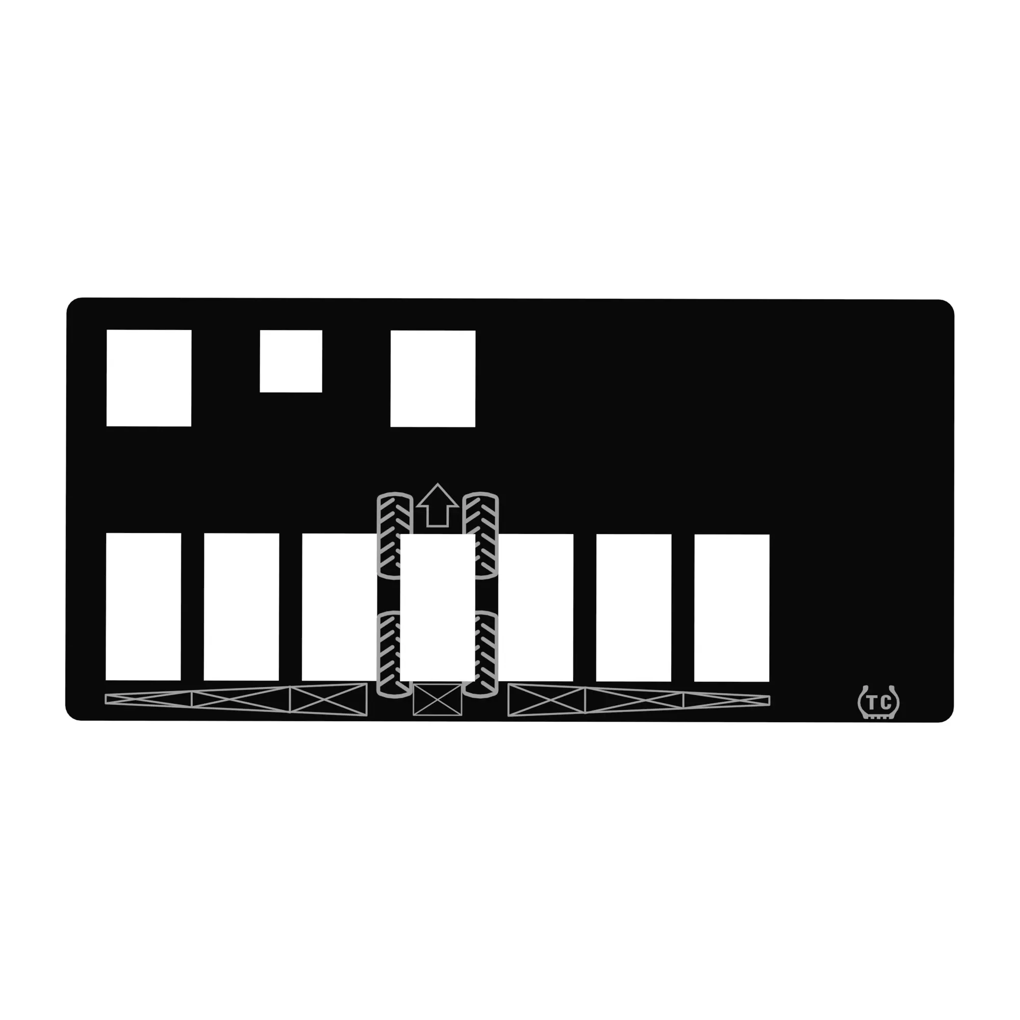 John Deere Front Panel Label - N313967