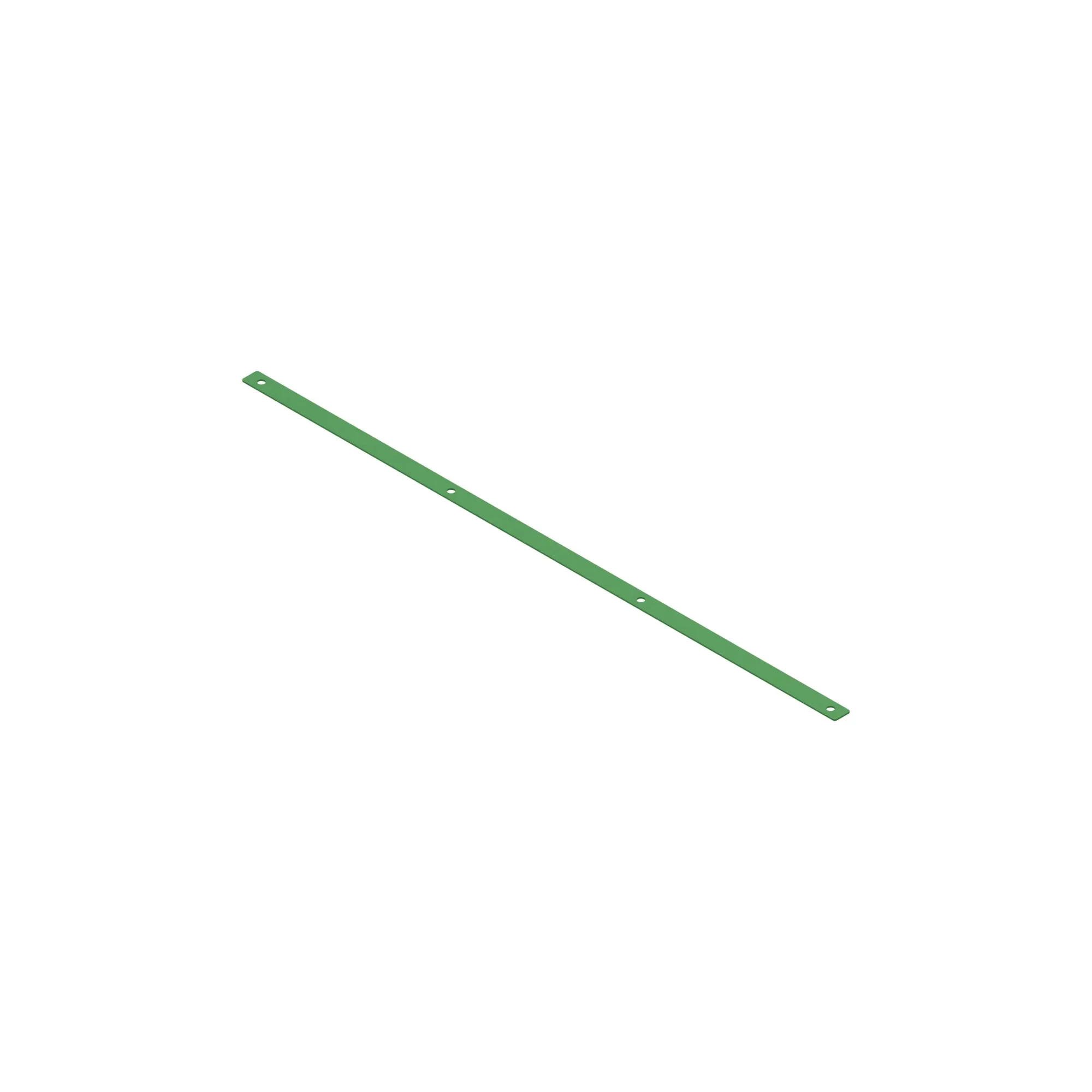 PLATE, STRAP, UPPER DEFLECTOR