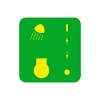 John Deere Engine Light Label - H167691