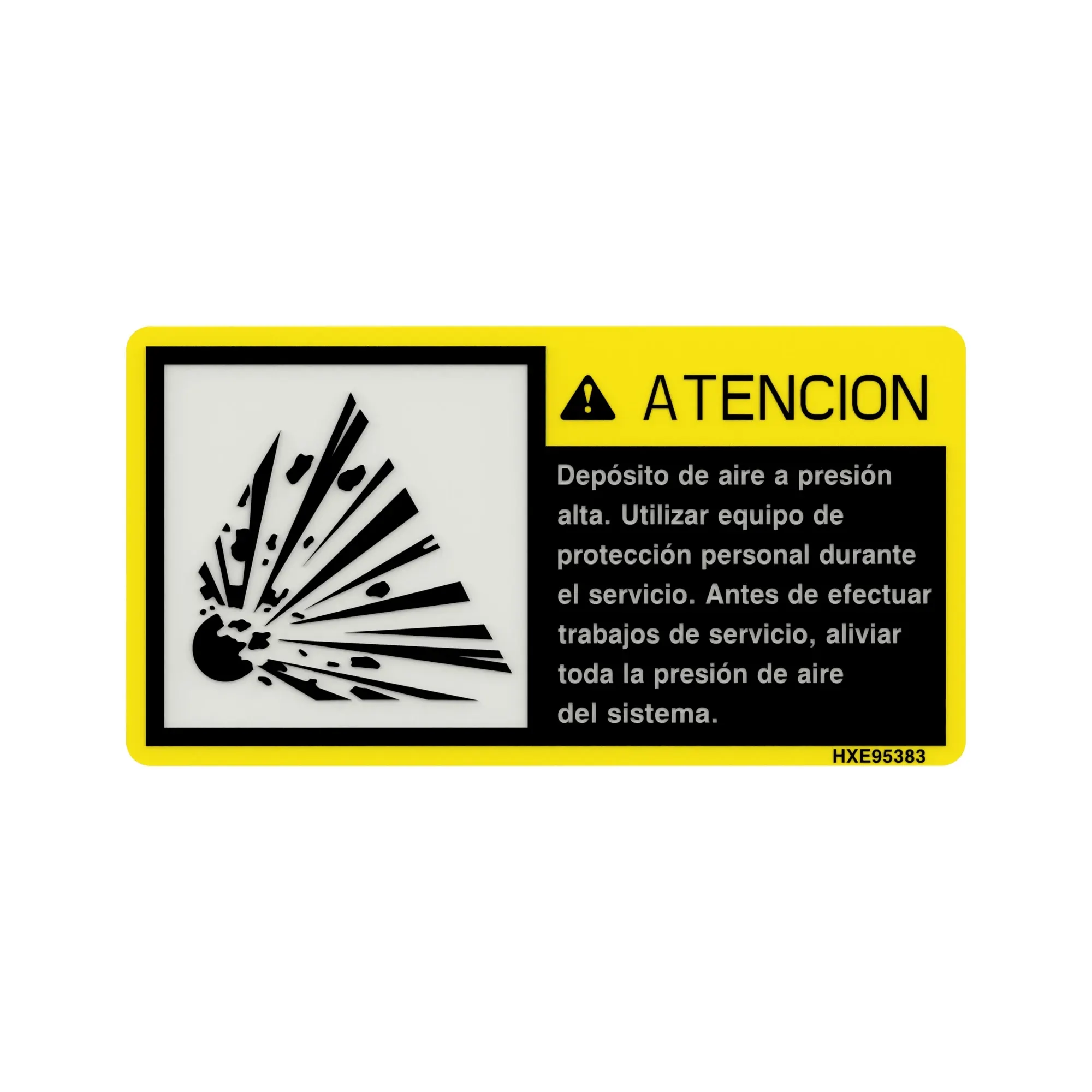 John Deere Label - HXE95383