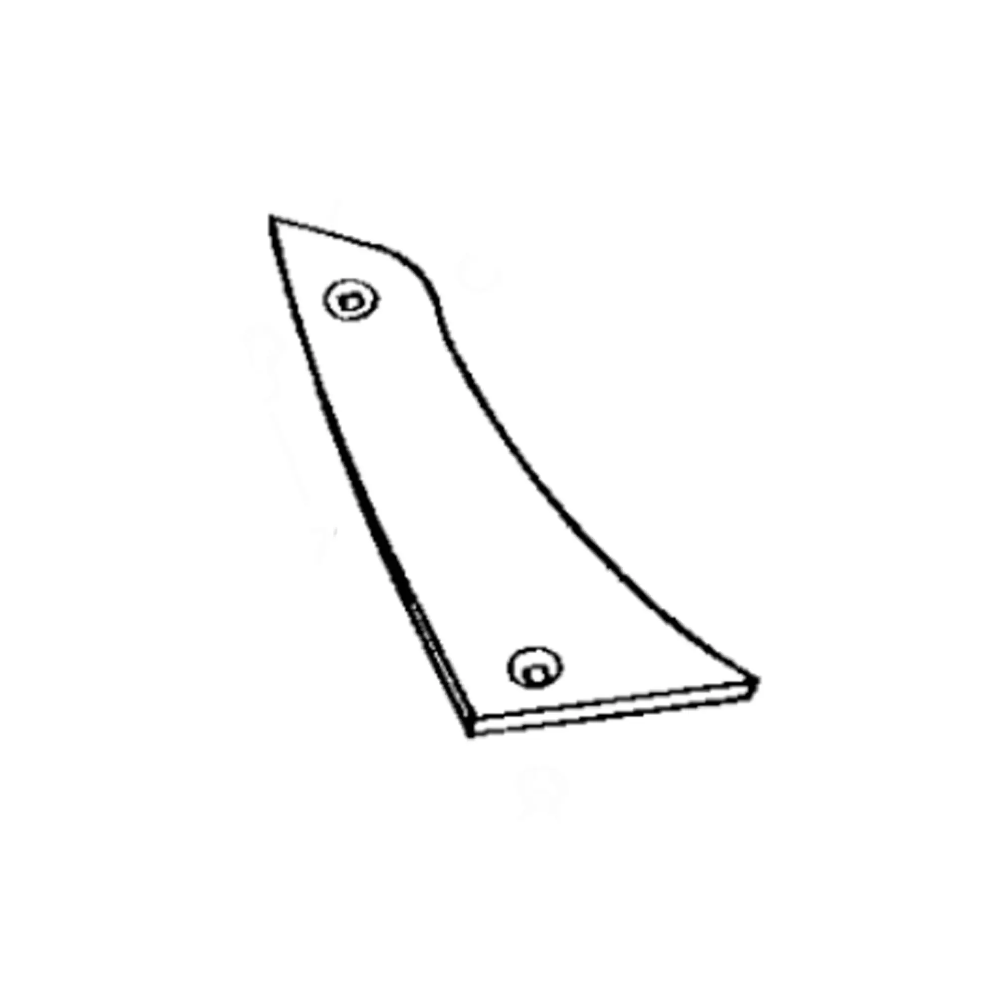 John Deere Right Side Plow Shin - A15593