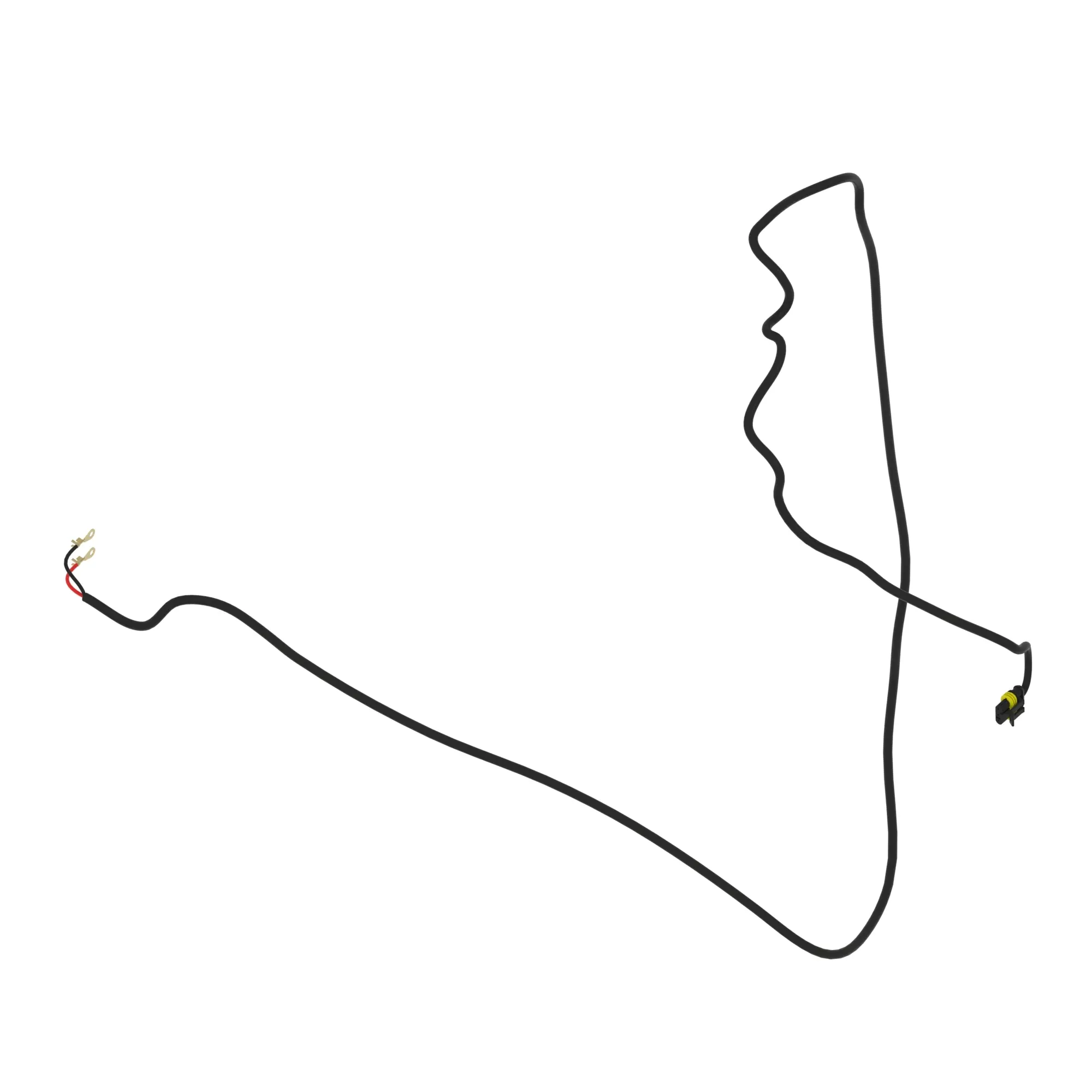 John Deere USB Auxiliary Wiring Harness - AT471337