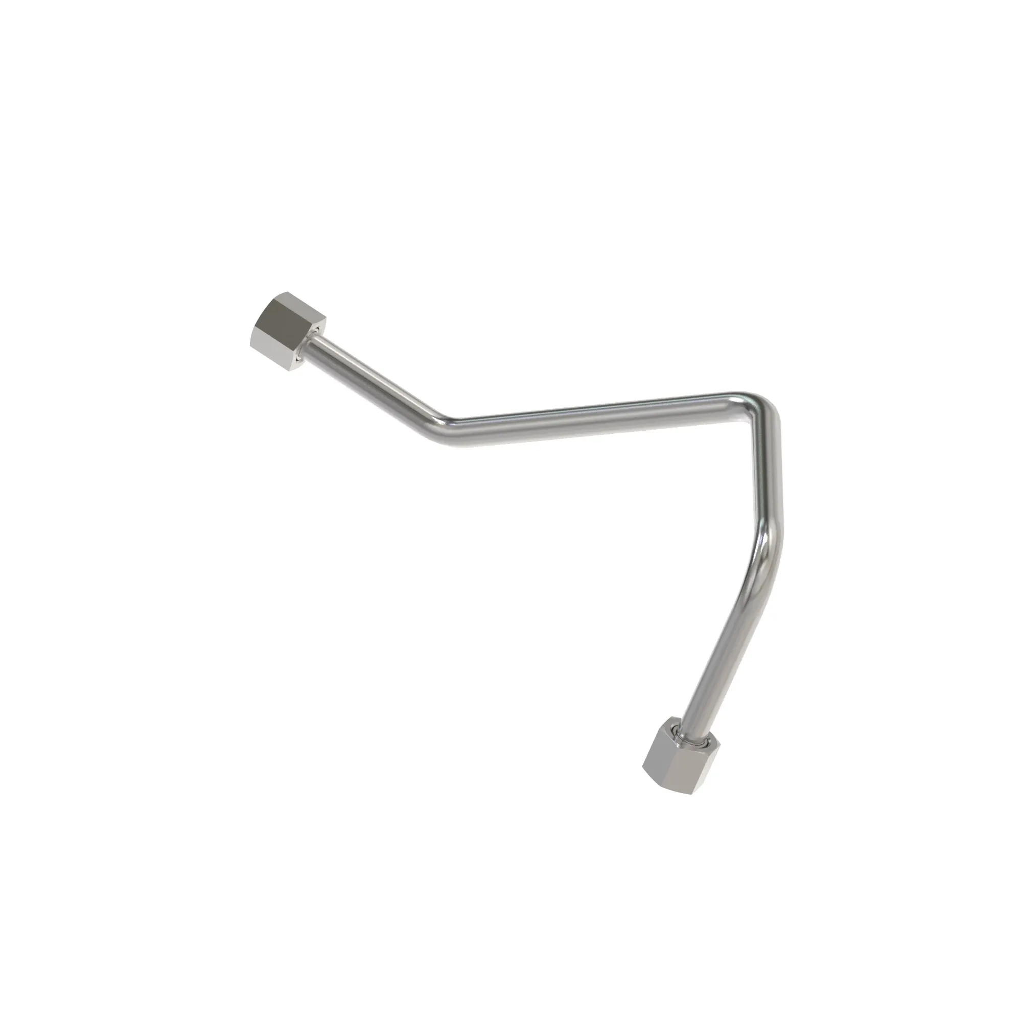 John Deere Hydraulic Front Wheel Drive Pump Oil Line - AT338429