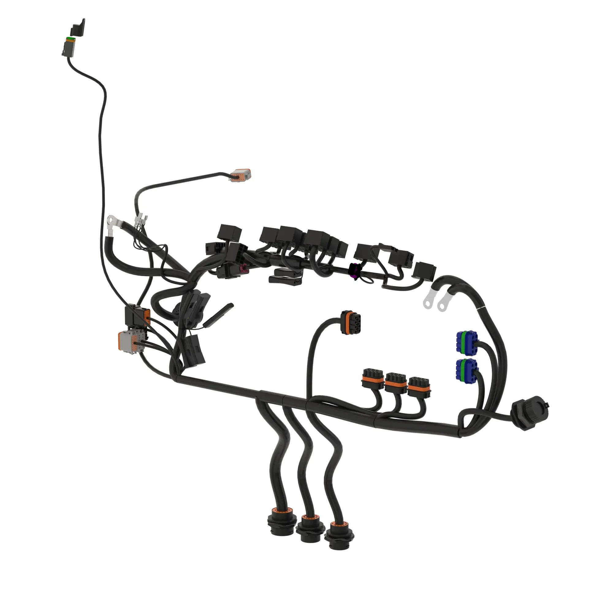 John Deere Right Console Wiring Harness - AT469365