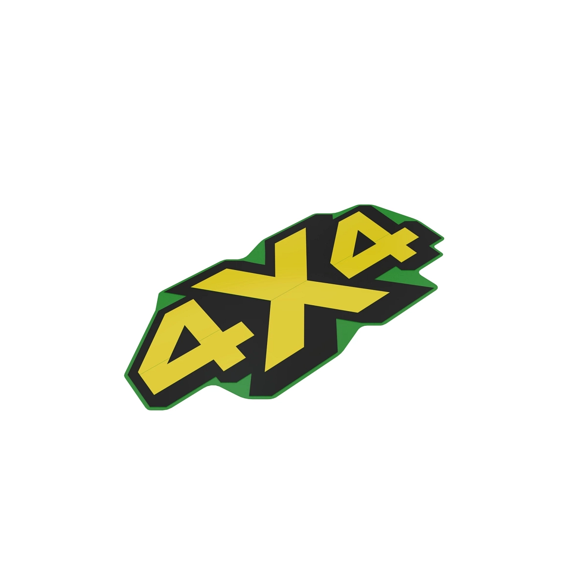 Label, Rsx/Xuv 4X4-Green