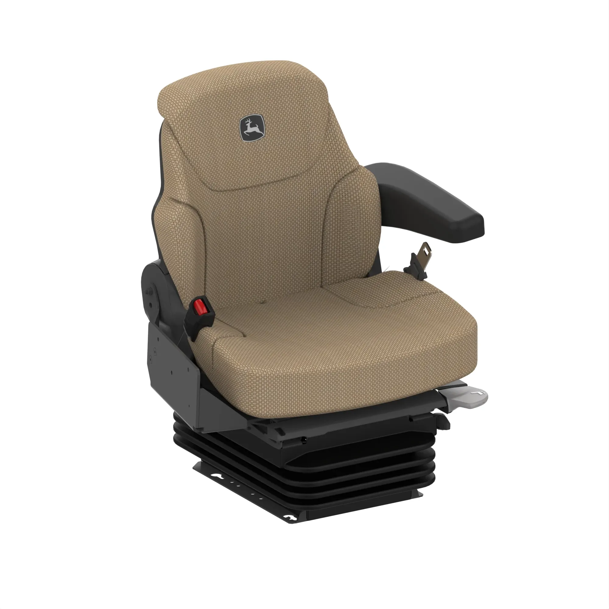 John Deere Air Suspended Cloth Operator Seat - SJ25700