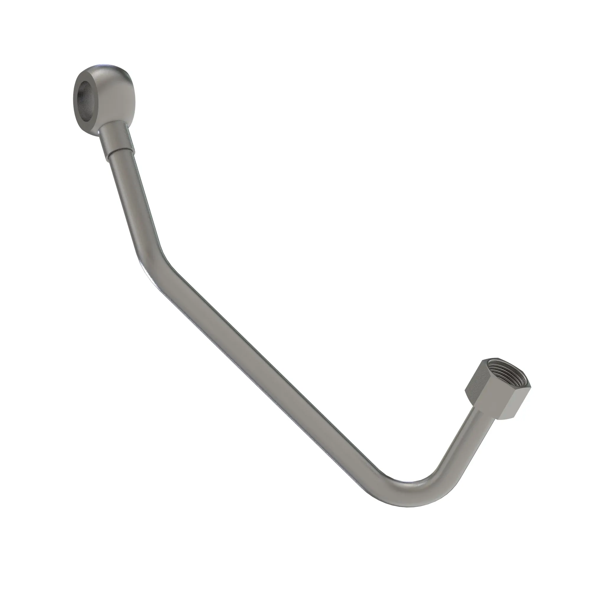 John Deere Valve to Bulkhead Oil Line - LVA23413