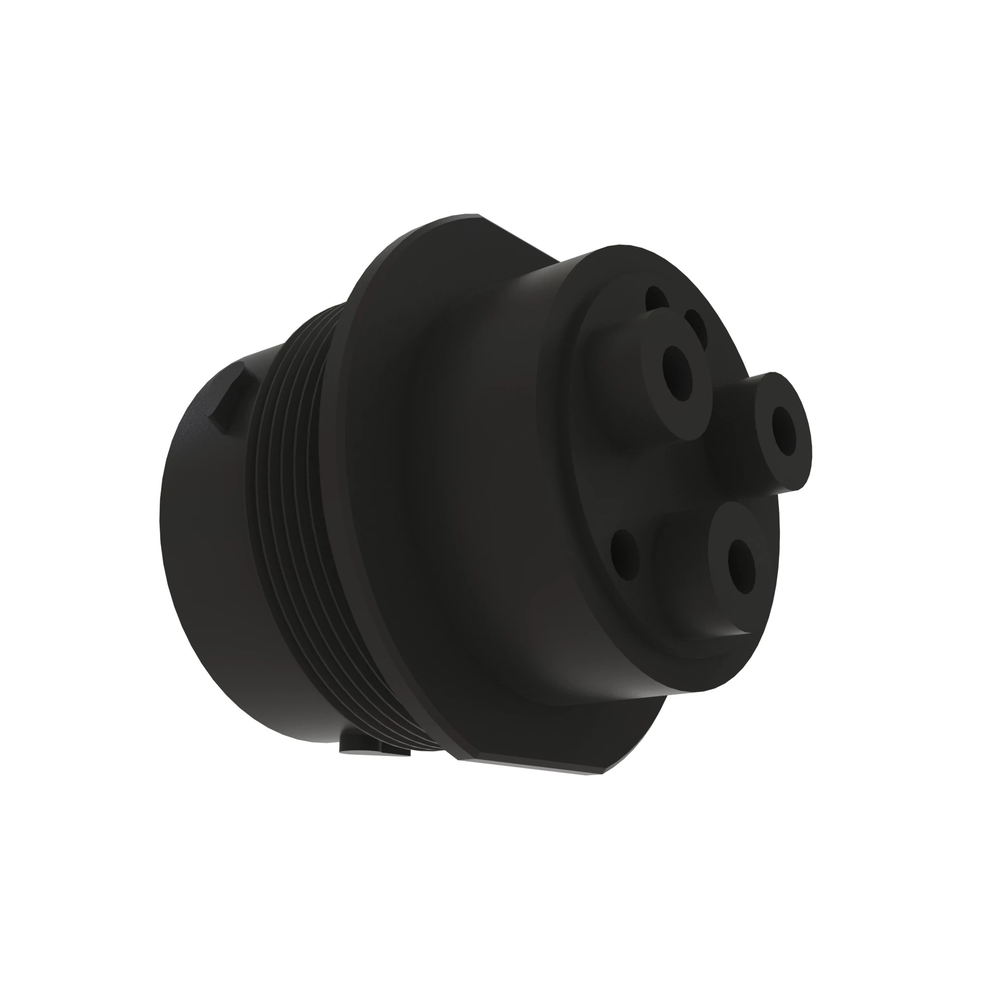 CONN DEUTSCH HDP20 7W FS BLK PLSTC