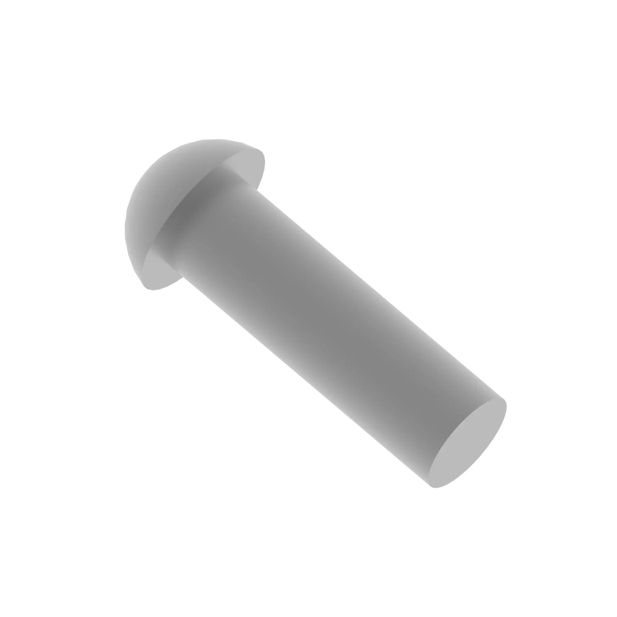 RIVET, SOLID, BUTTON HEAD