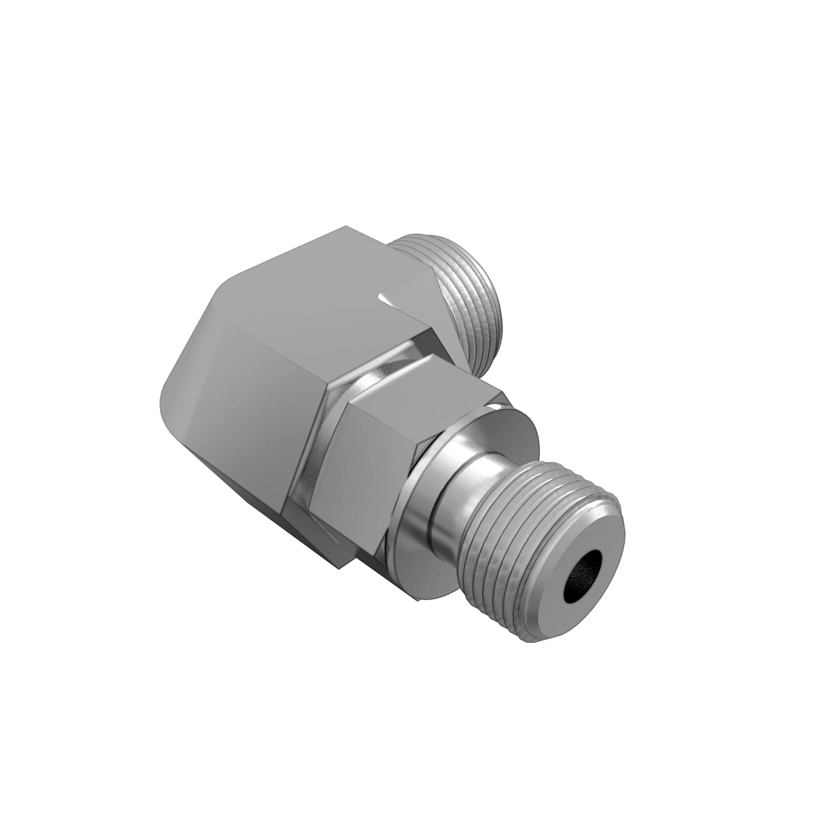 90 Deg Elbow, O-Ring FSF