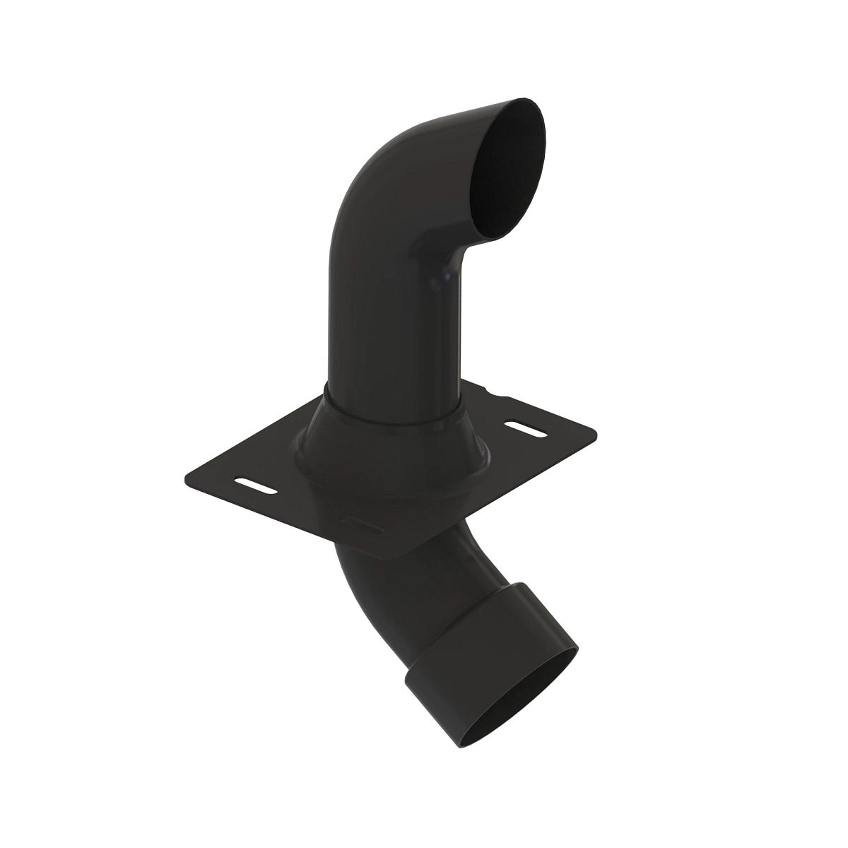 Exhaust Pipe, Weldment, Black Exhau
