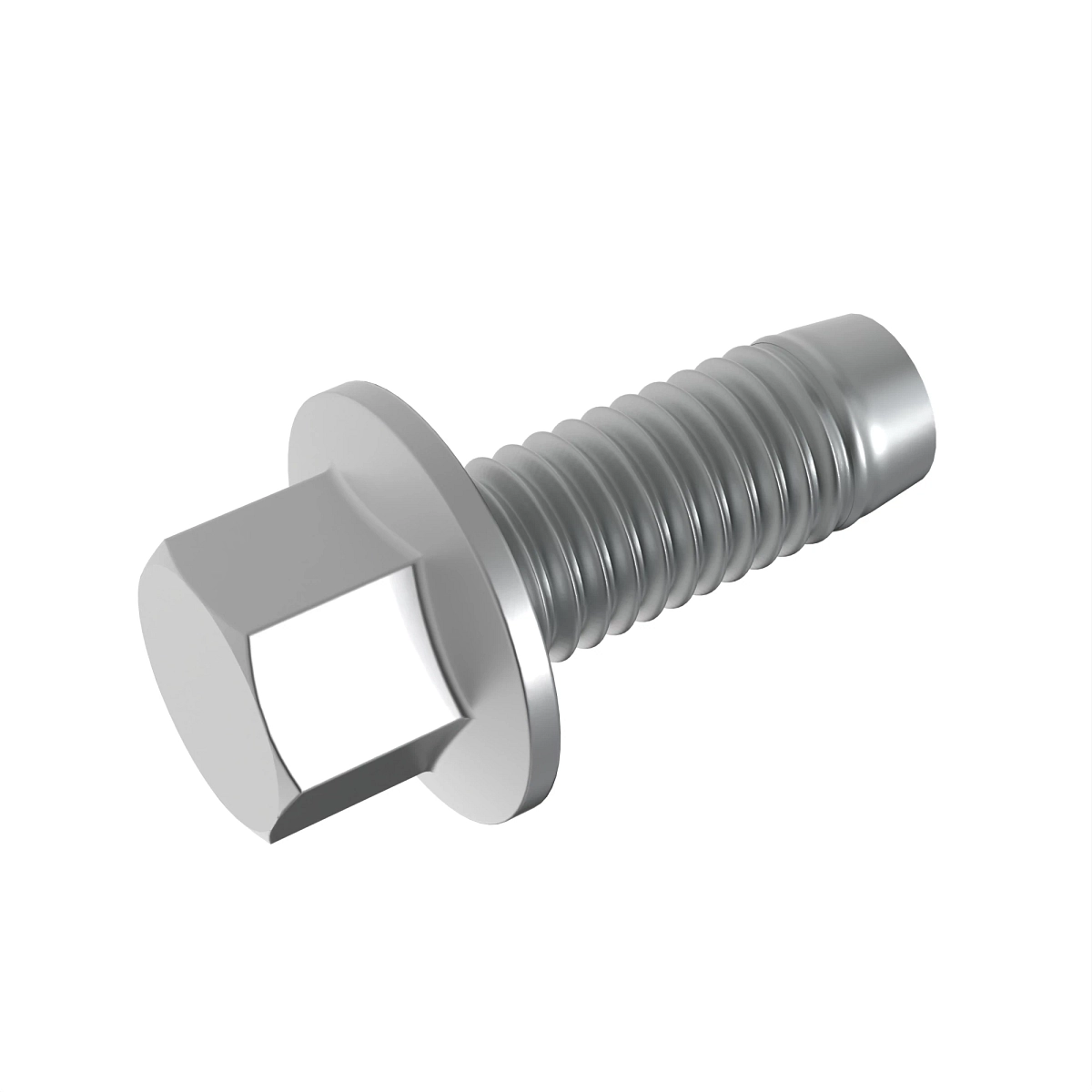 Screw, Slftpg, Metric Thd, Hex Wshr