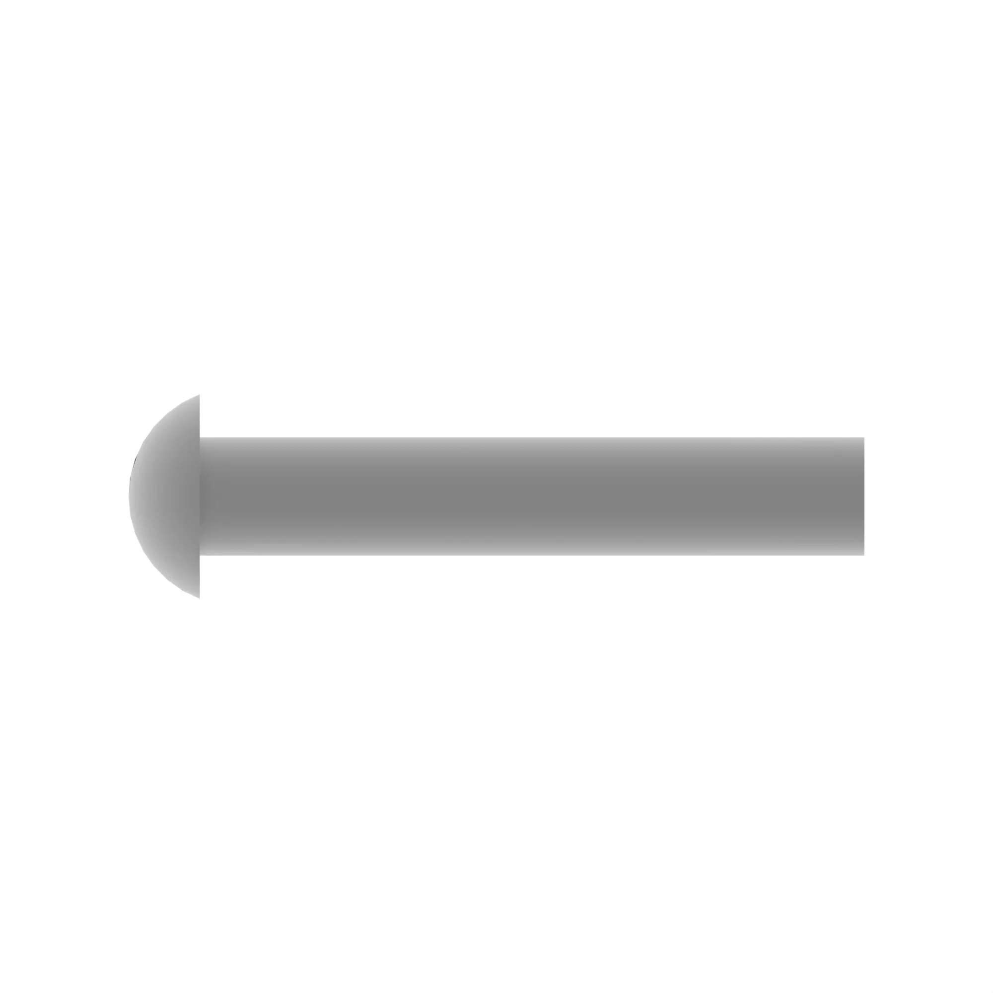 RIVET, SOLID, BUTTON HEAD