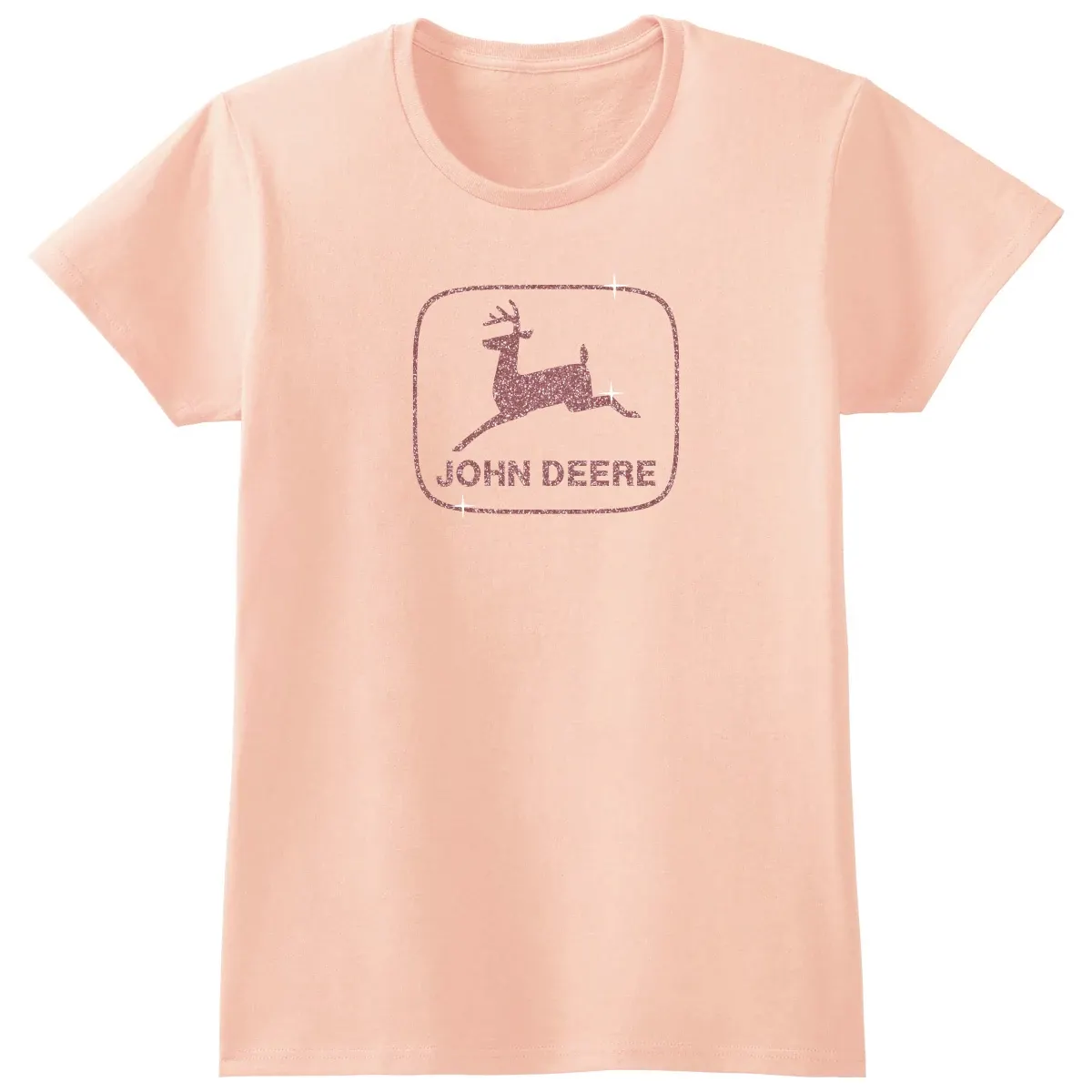 Ladies Fit Glitter Logo T-Shirt