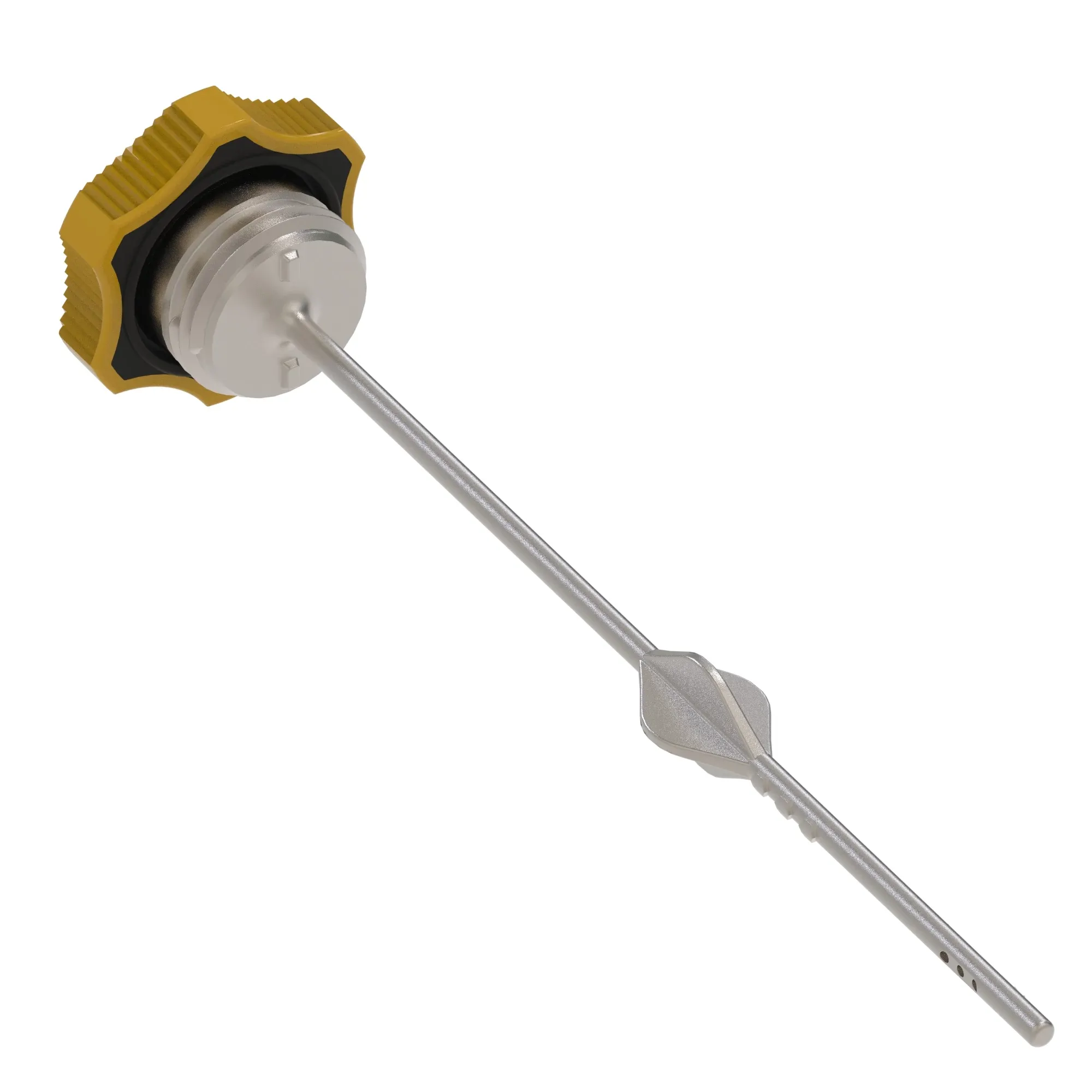 John Deere Engine Oil Dipstick with Oil Filler Cap - RE556863