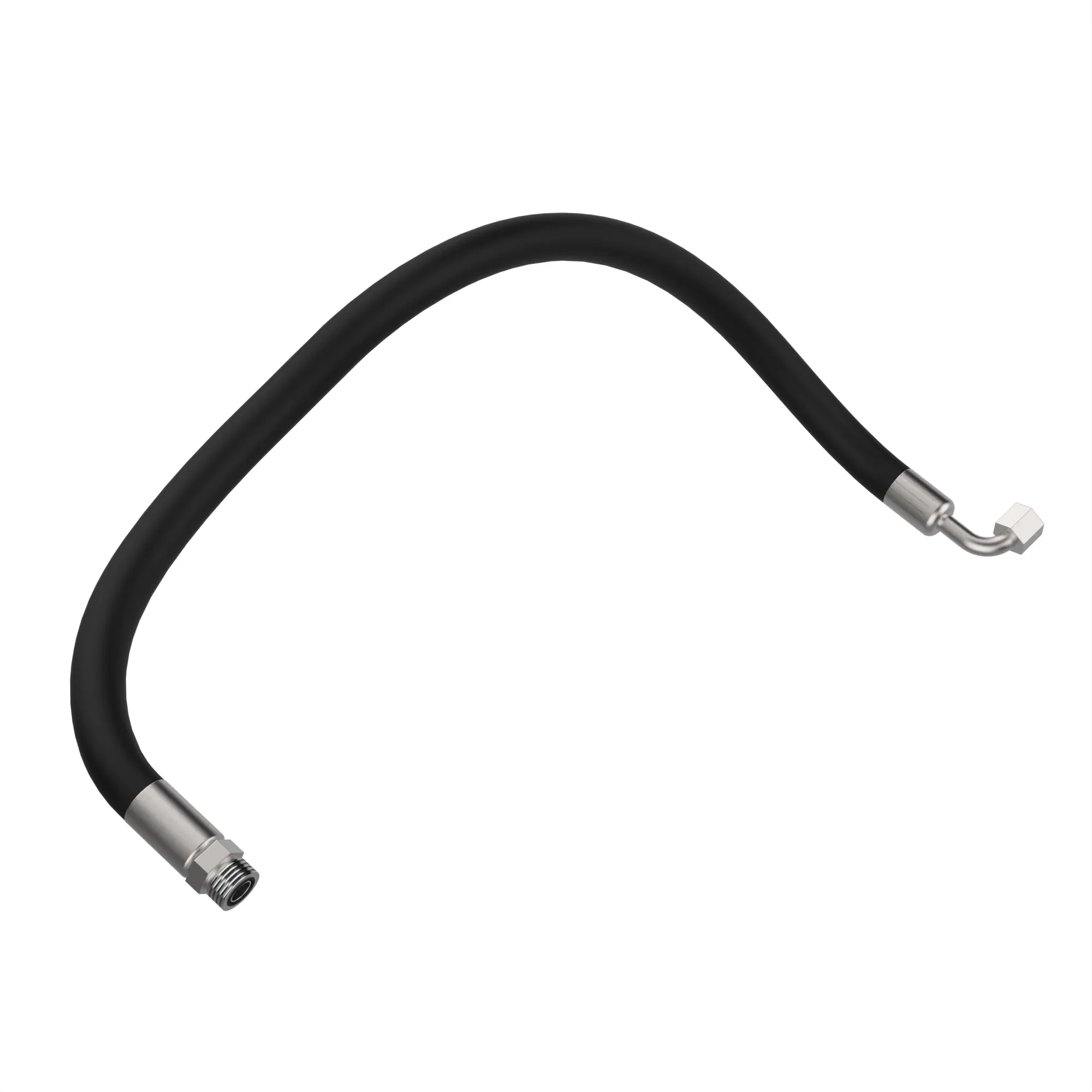 John Deere Secondary Steering Valve Hydraulic Hose - AT505194