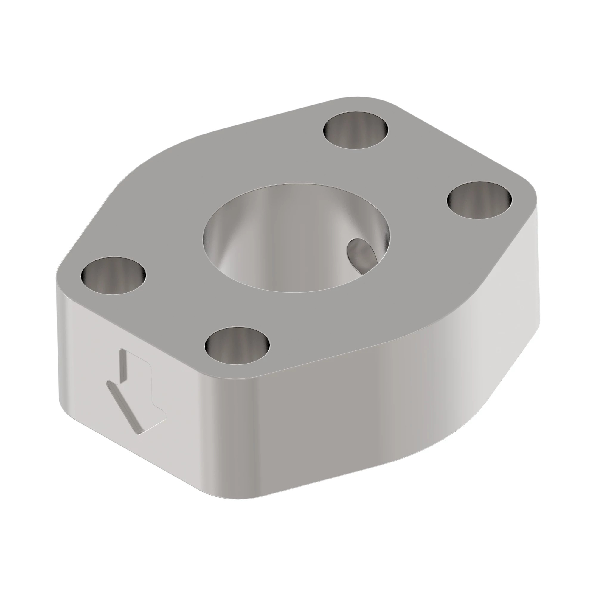 ADAPTER FITTING, CODE 61 SPACER WIT