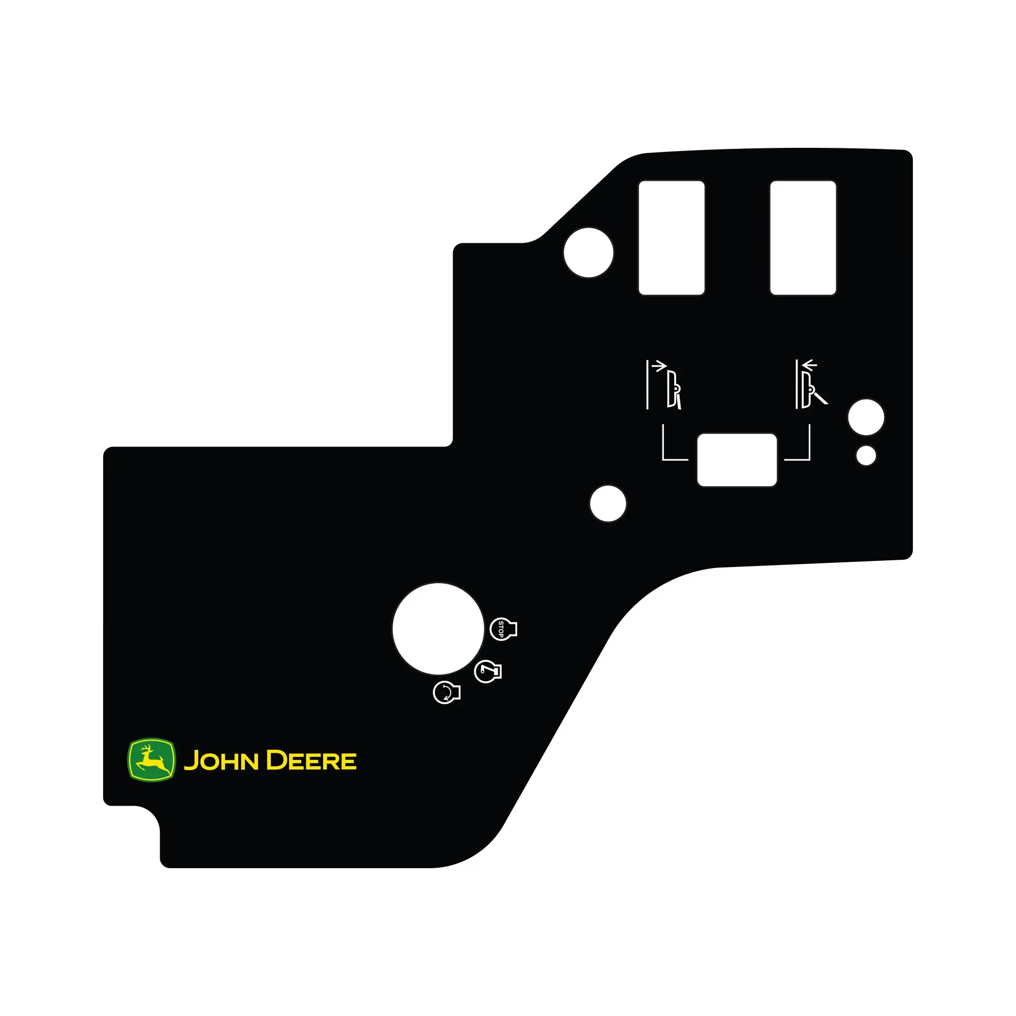 John Deere Command Arm Label - UC23485