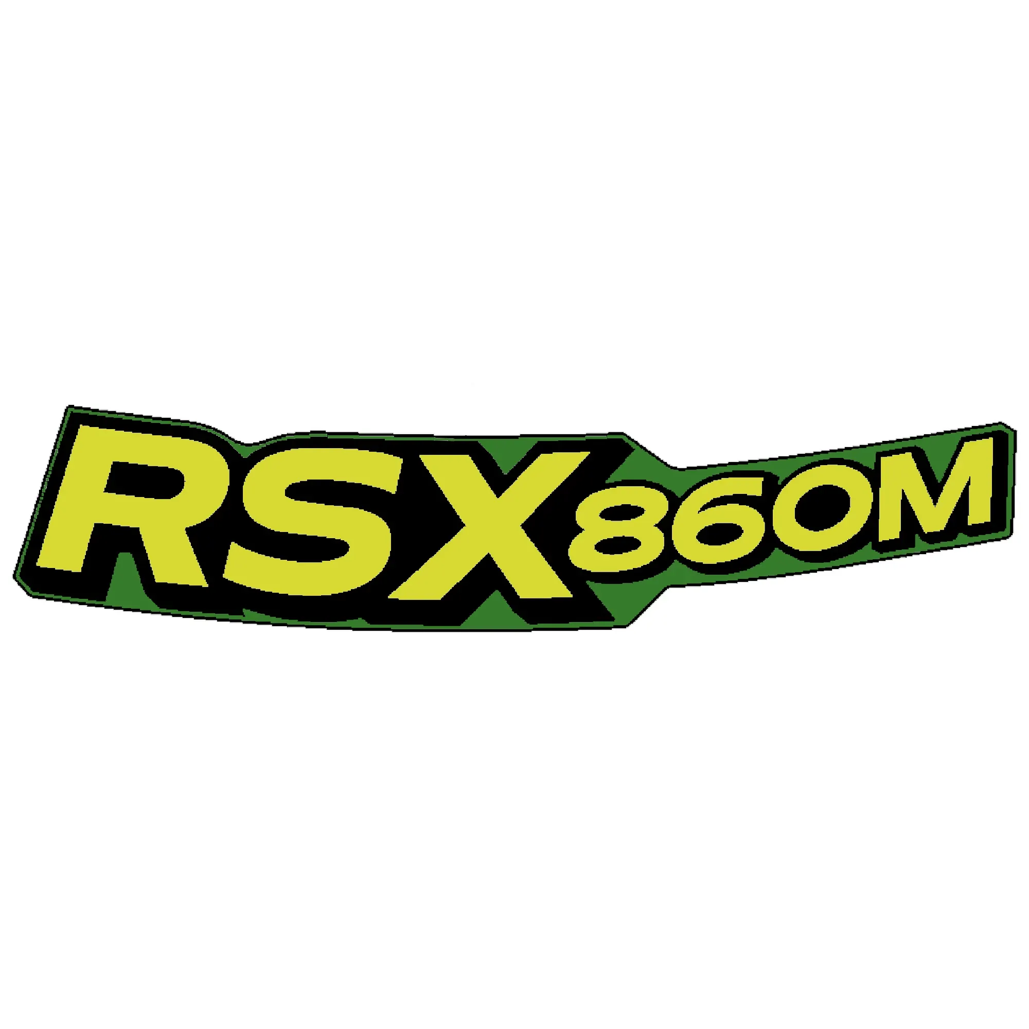Label, RSX 860M (Green)
