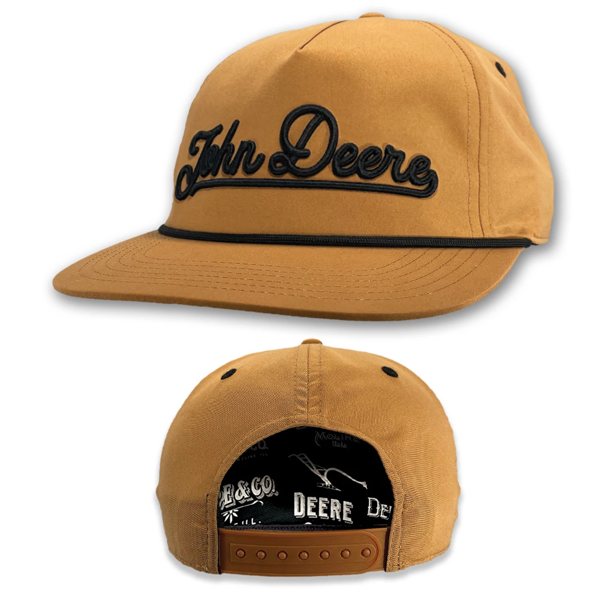 Script D Hat Script 3D Embroidered Hat | Shop.Deere.com