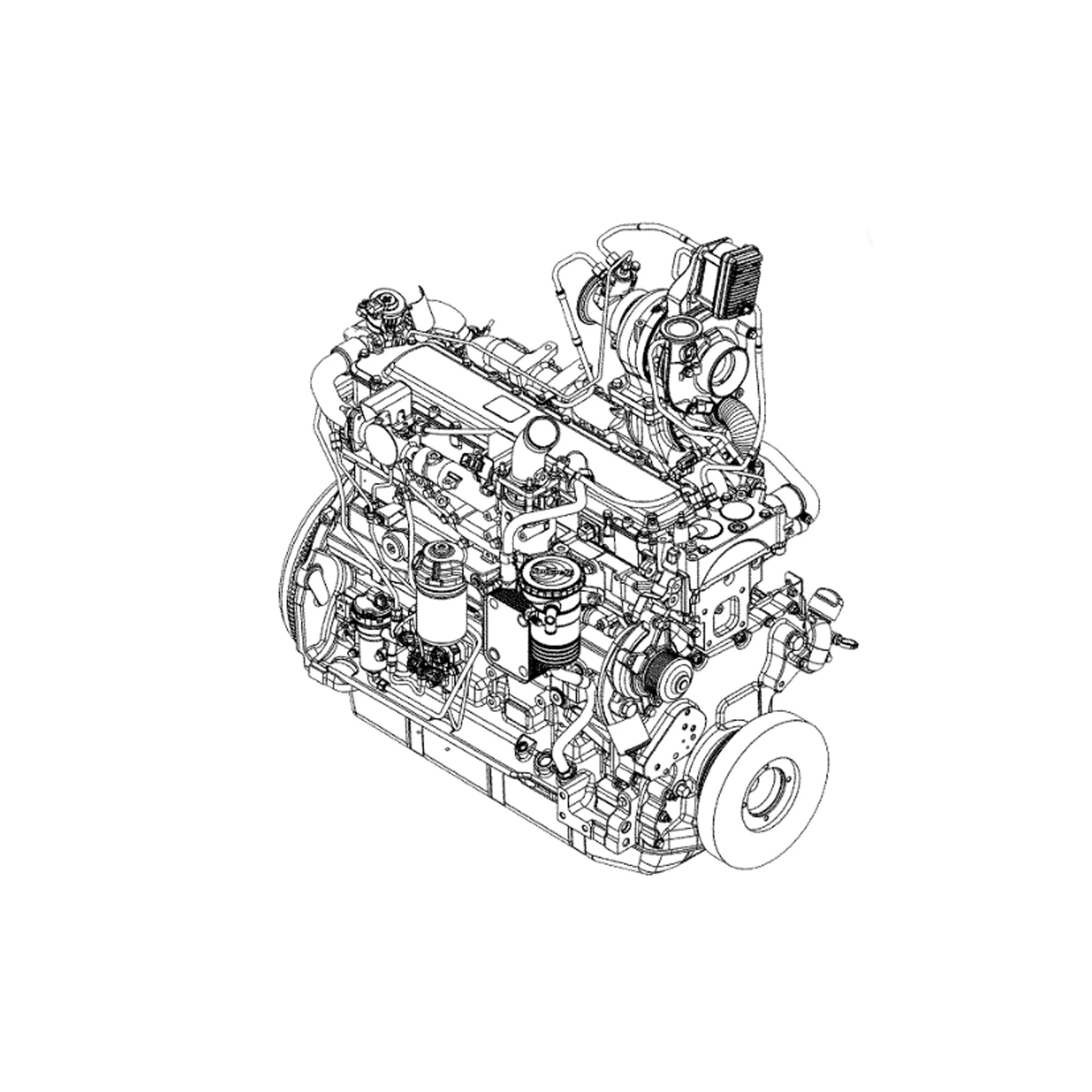 John Deere Reman REMAN Diesel Engine - SE502773