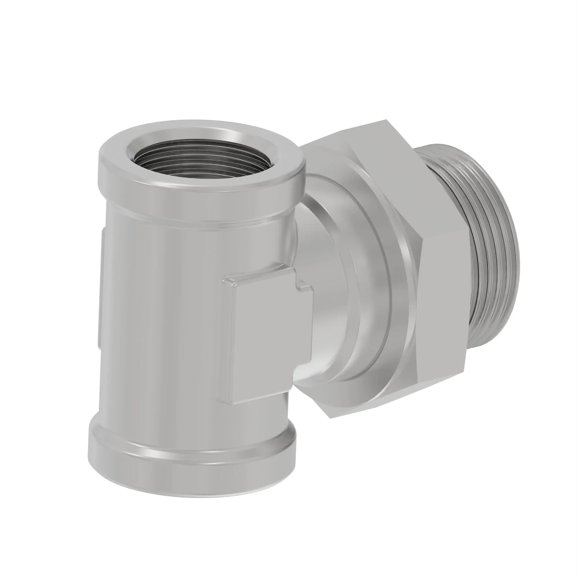 ELBOW FITTING, T-PIECE M22&NUT