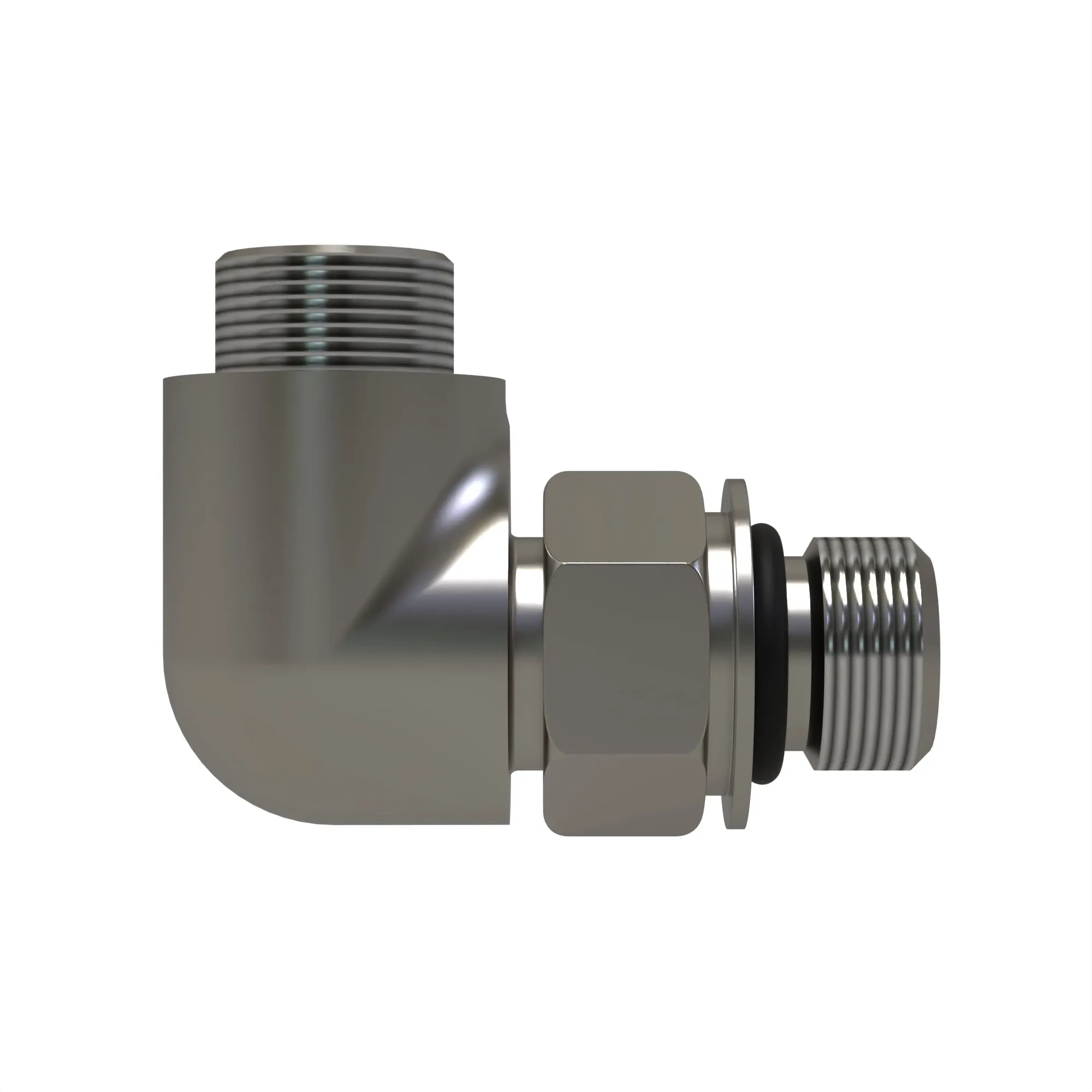 ELBOW FITTING, 5/16 FLEX W/ O-RING