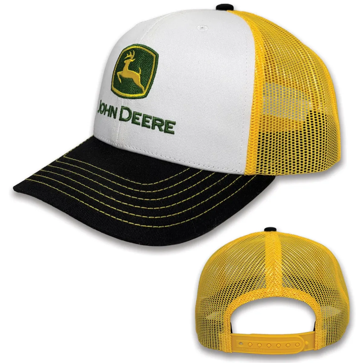Collegiate Series Trucker Hat - Black and Yellow