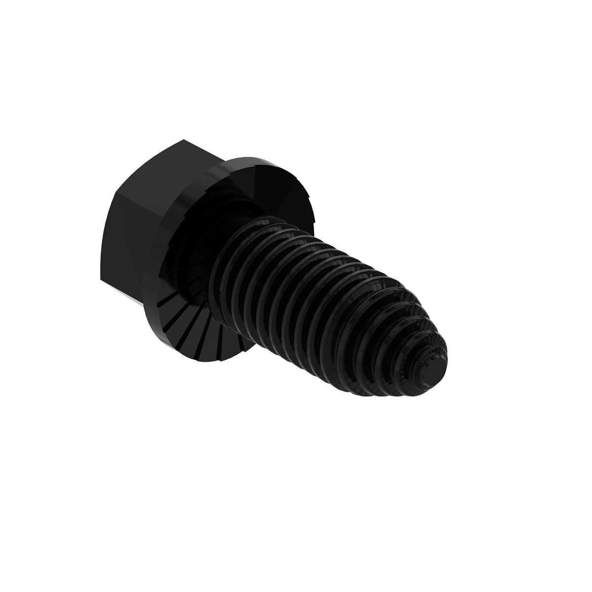 John Deere Hexagonal Flanged Head Self-Tapping Screw, M8 X 23.5 - M159825