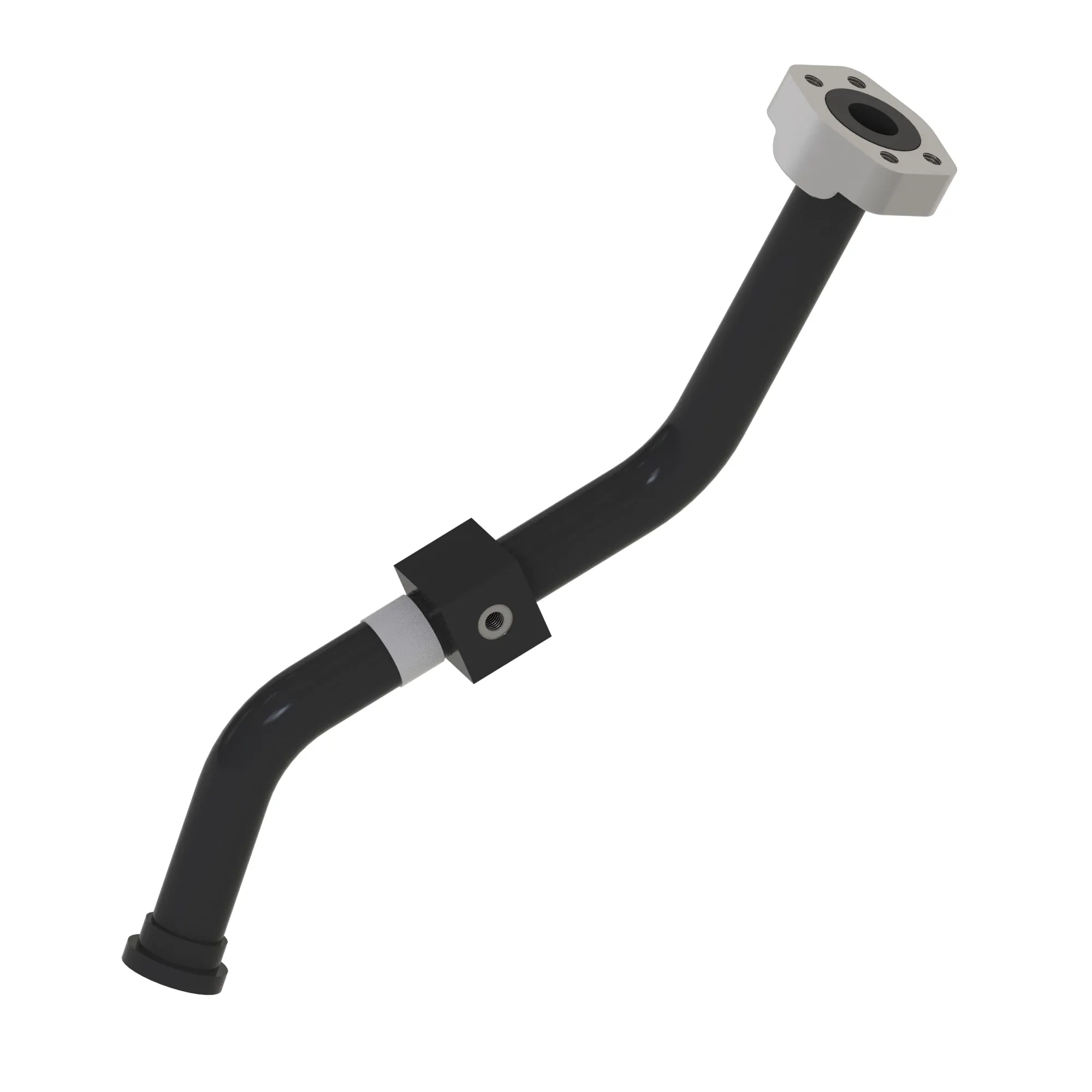 John Deere Control Valve to Hydraulic Cylinder Oil Line - AT539394