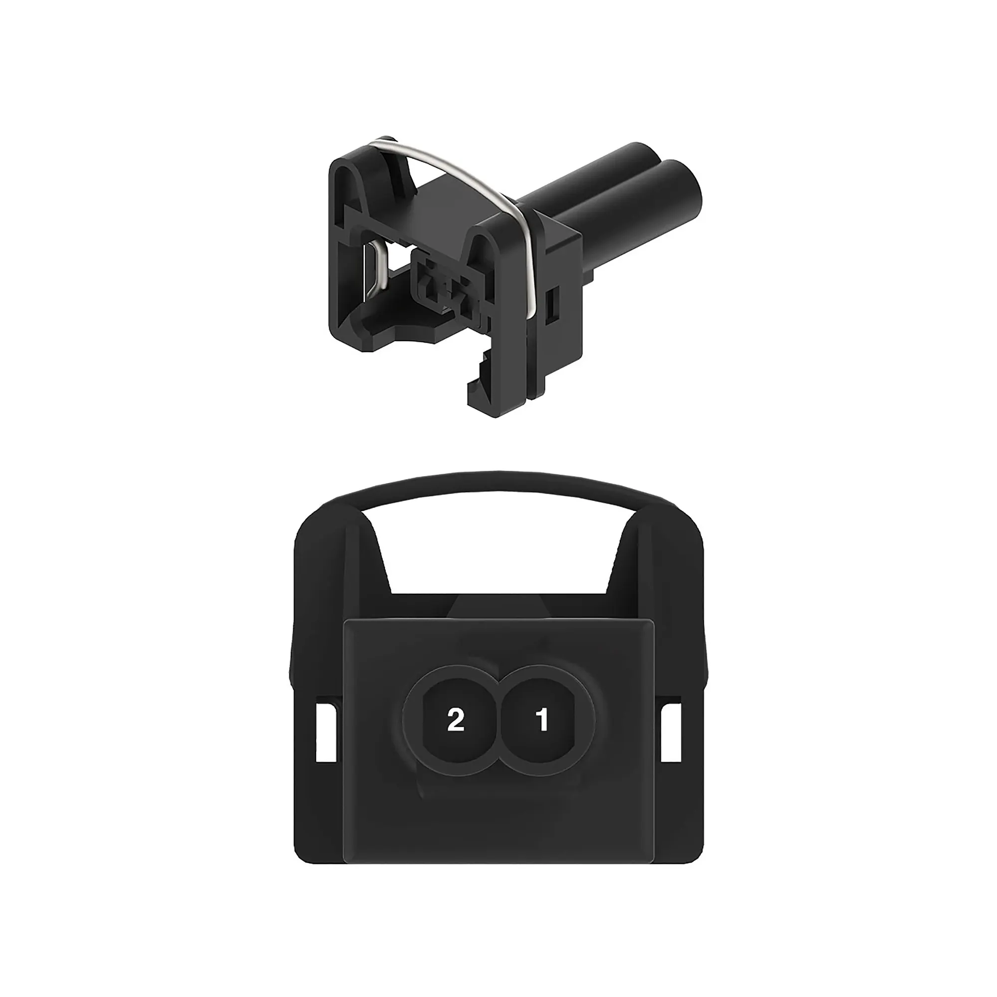 Conn Tyco Jpt 2W Fs Blk Plstc