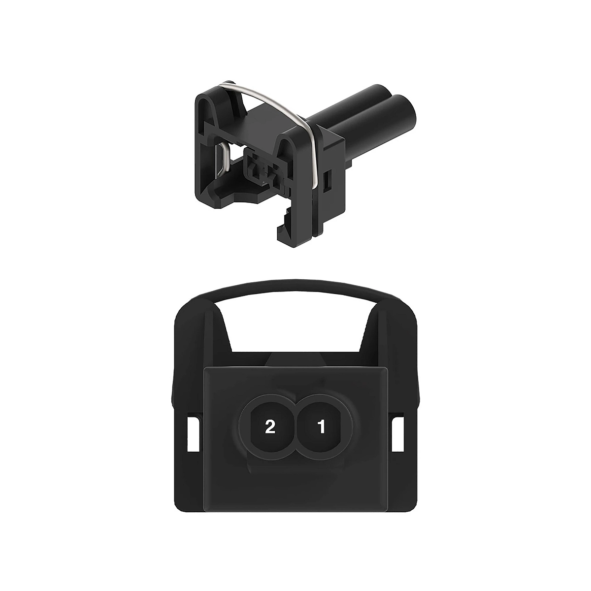 Conn Tyco Jpt 2W Fs Blk Plstc