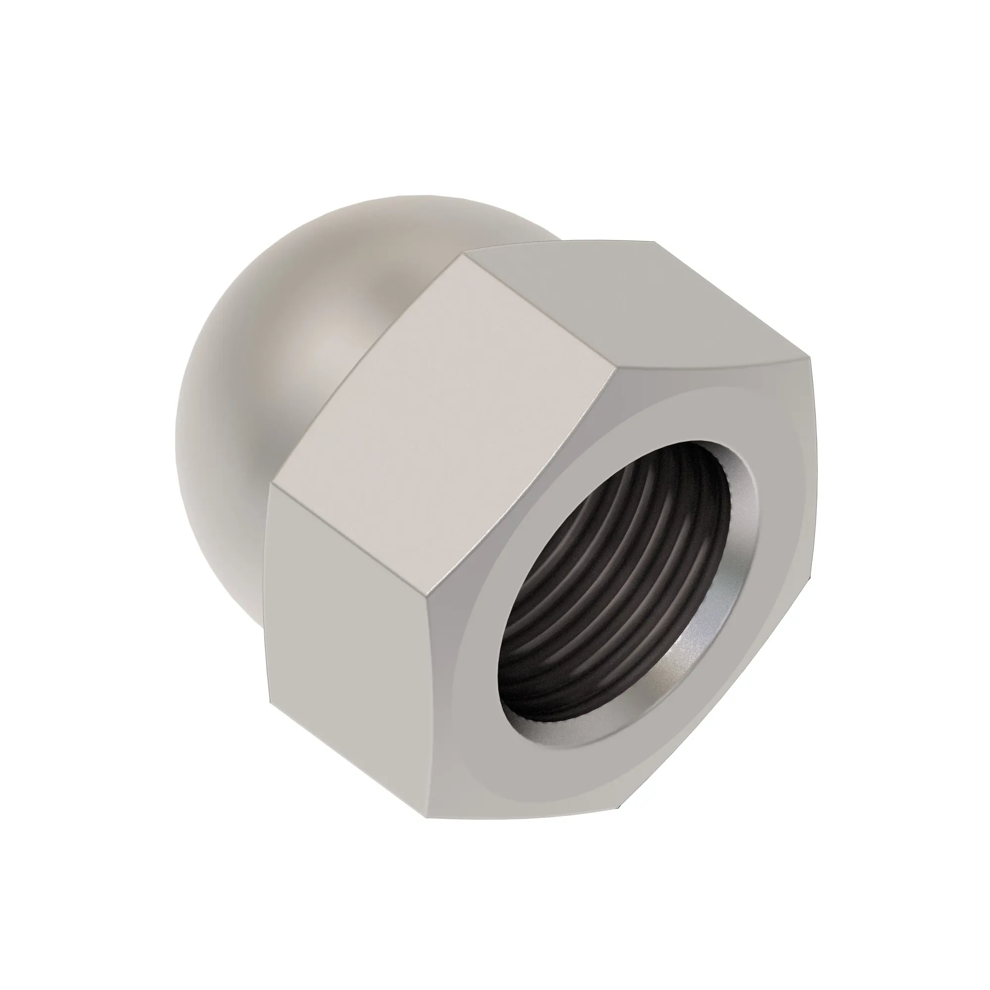John Deere Hexagonal Crown Prevailing Torque Nut, M10 - KK85022