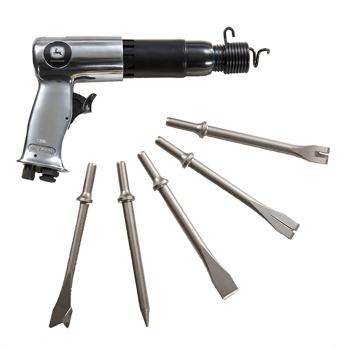 "Pneumatic Long-Barrel Air Hammer Kit"
