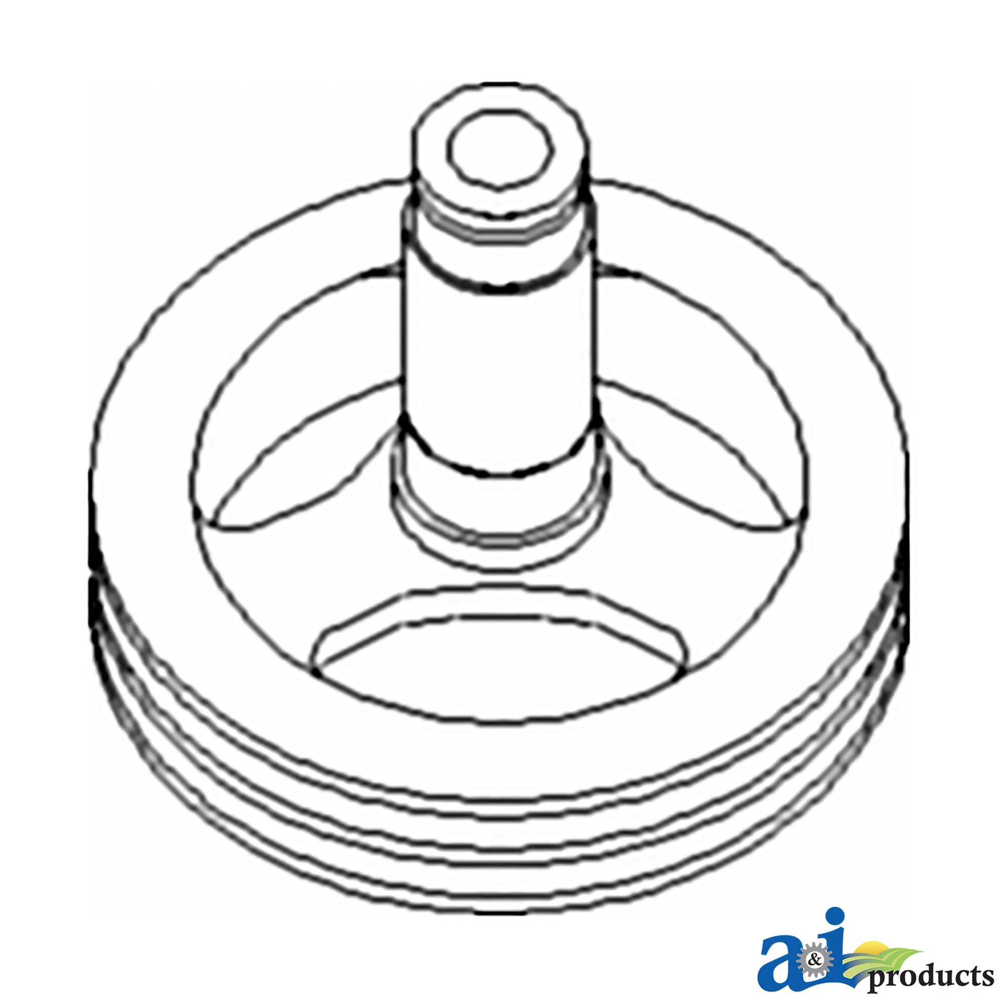 A&I Products Reel Pump Drive Pulley - A-H157101