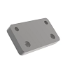 John Deere Plate - TR124014
