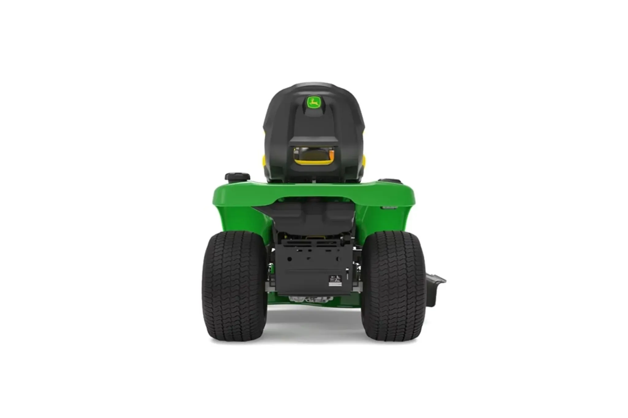 Studio image with a rear view of X350 Select Series Lawn Tractor