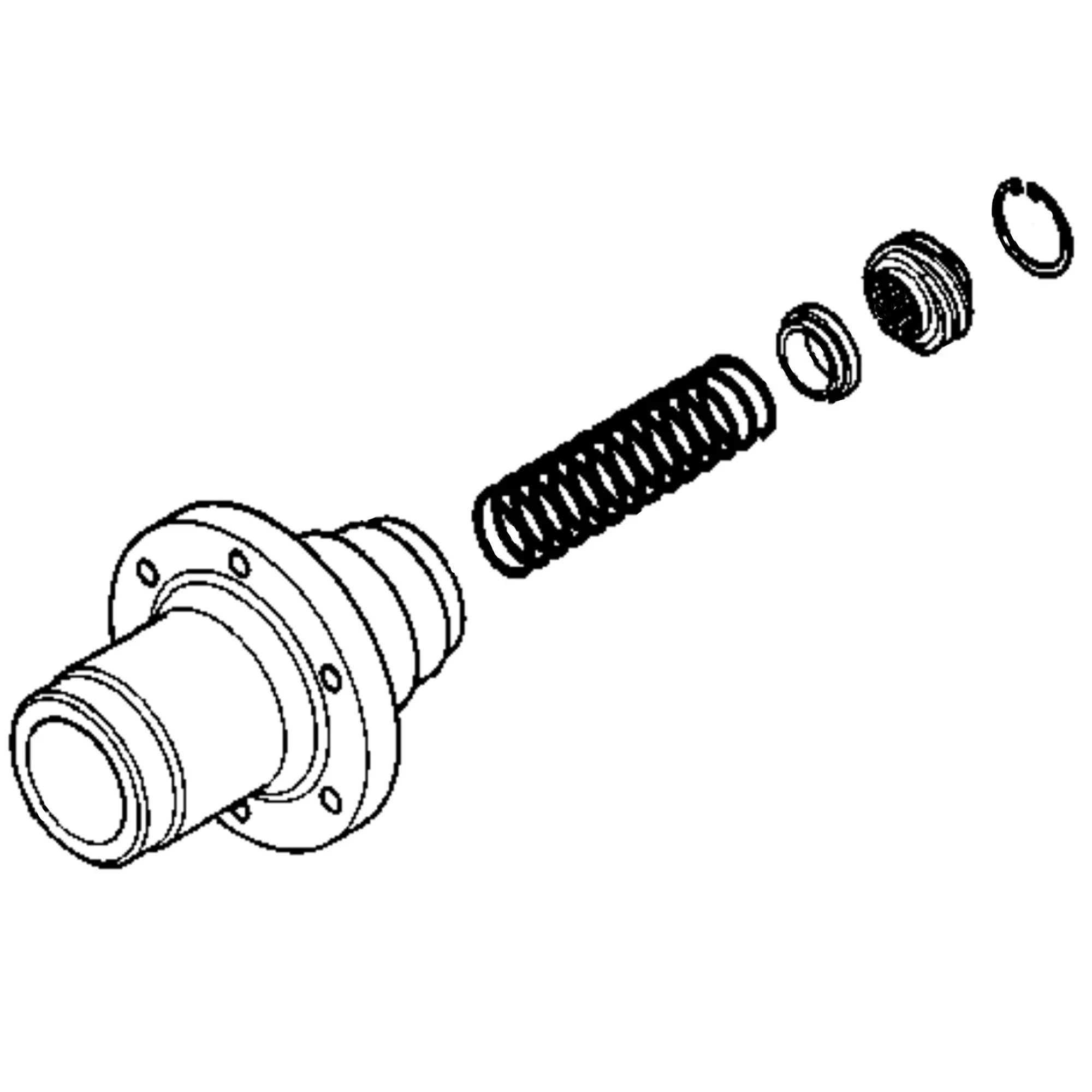 John Deere Transfer Case Idler Shaft - TT224449