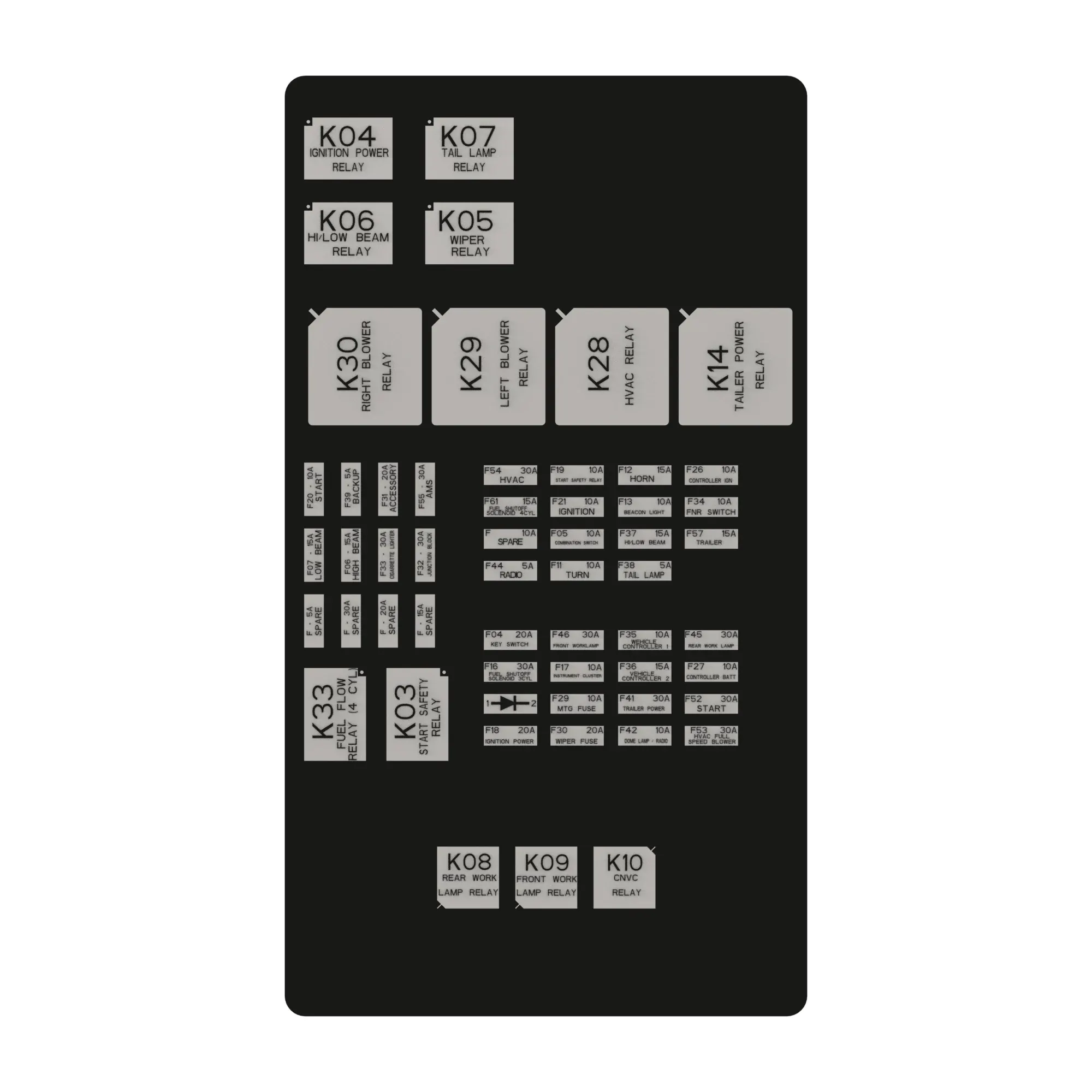 John Deere Label - TR130270