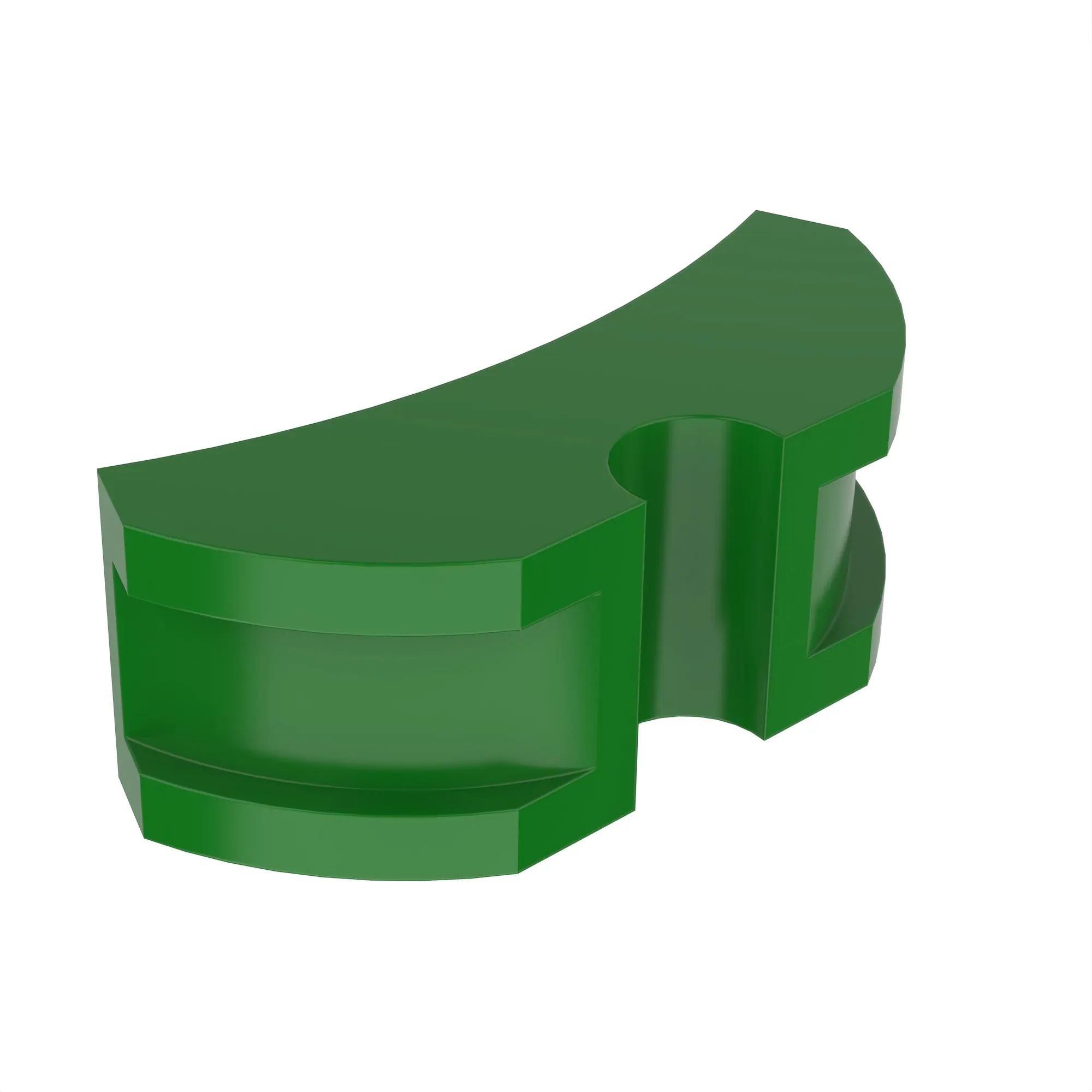 John Deere Boom Base Hydraulic Hose Clamp - F007730