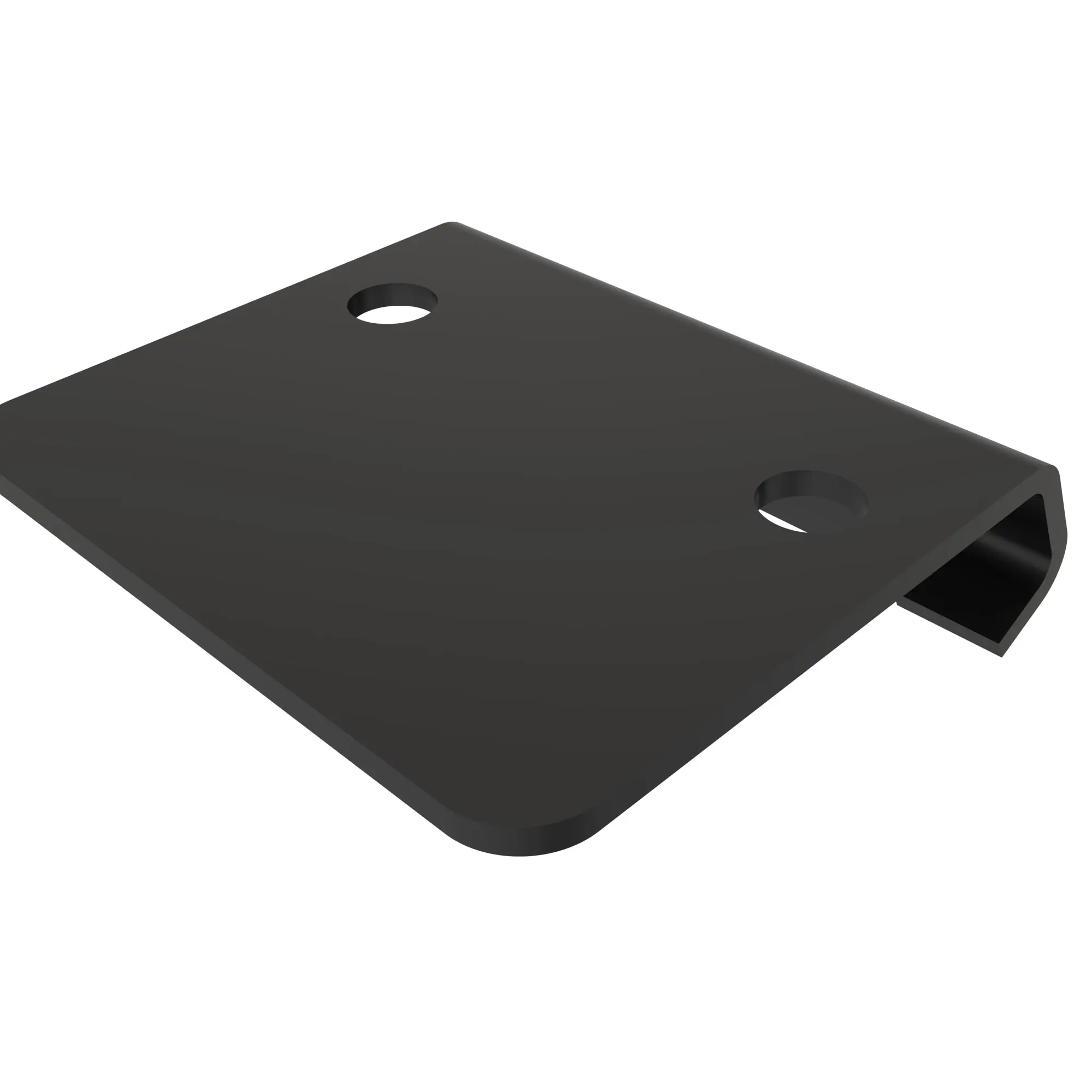 John Deere RH Door Front Glass Clamp - R180278